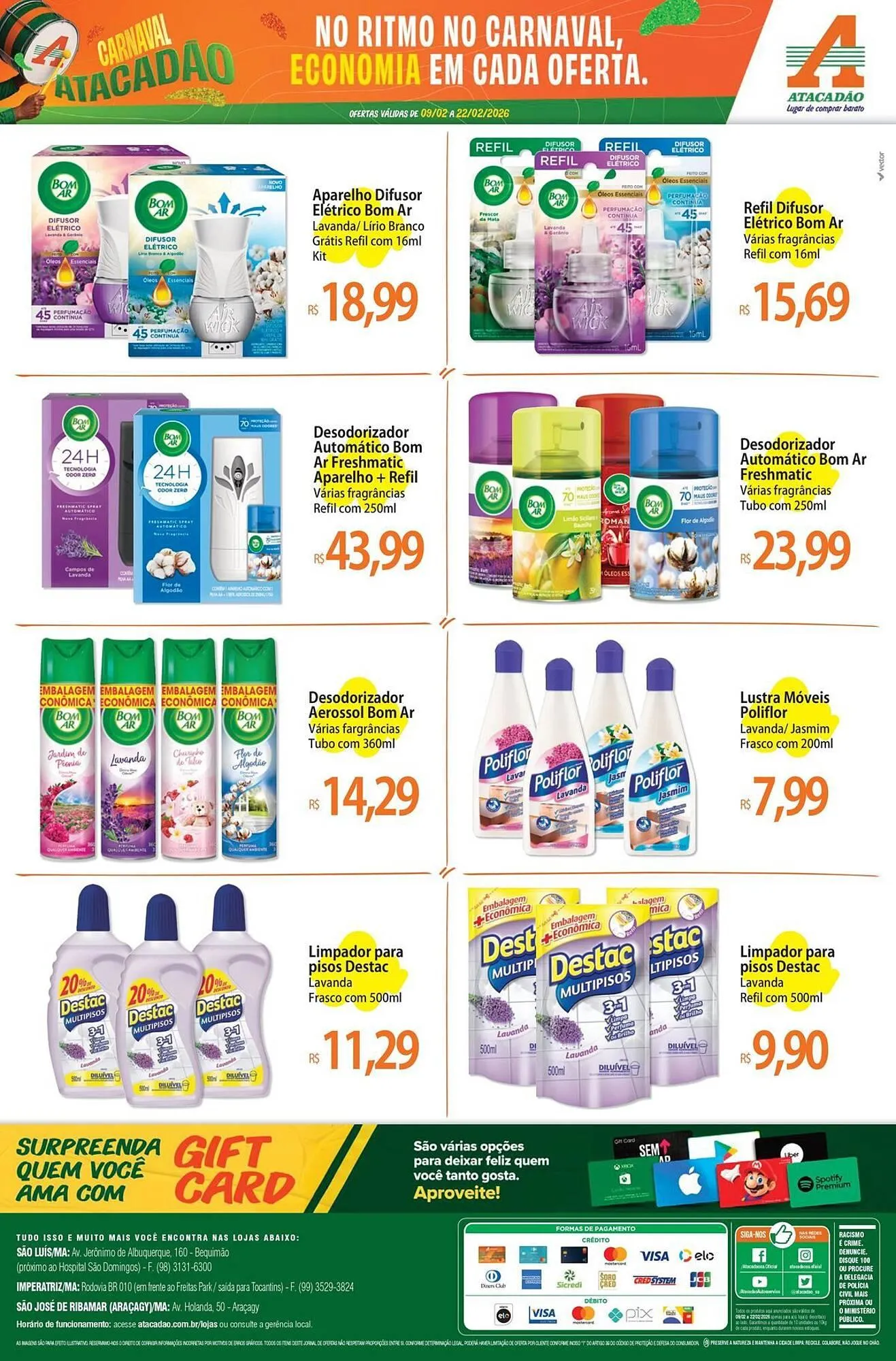 Encarte de Folheto Atacadão 9 de fevereiro até 22 de fevereiro 2026 - Pagina 2