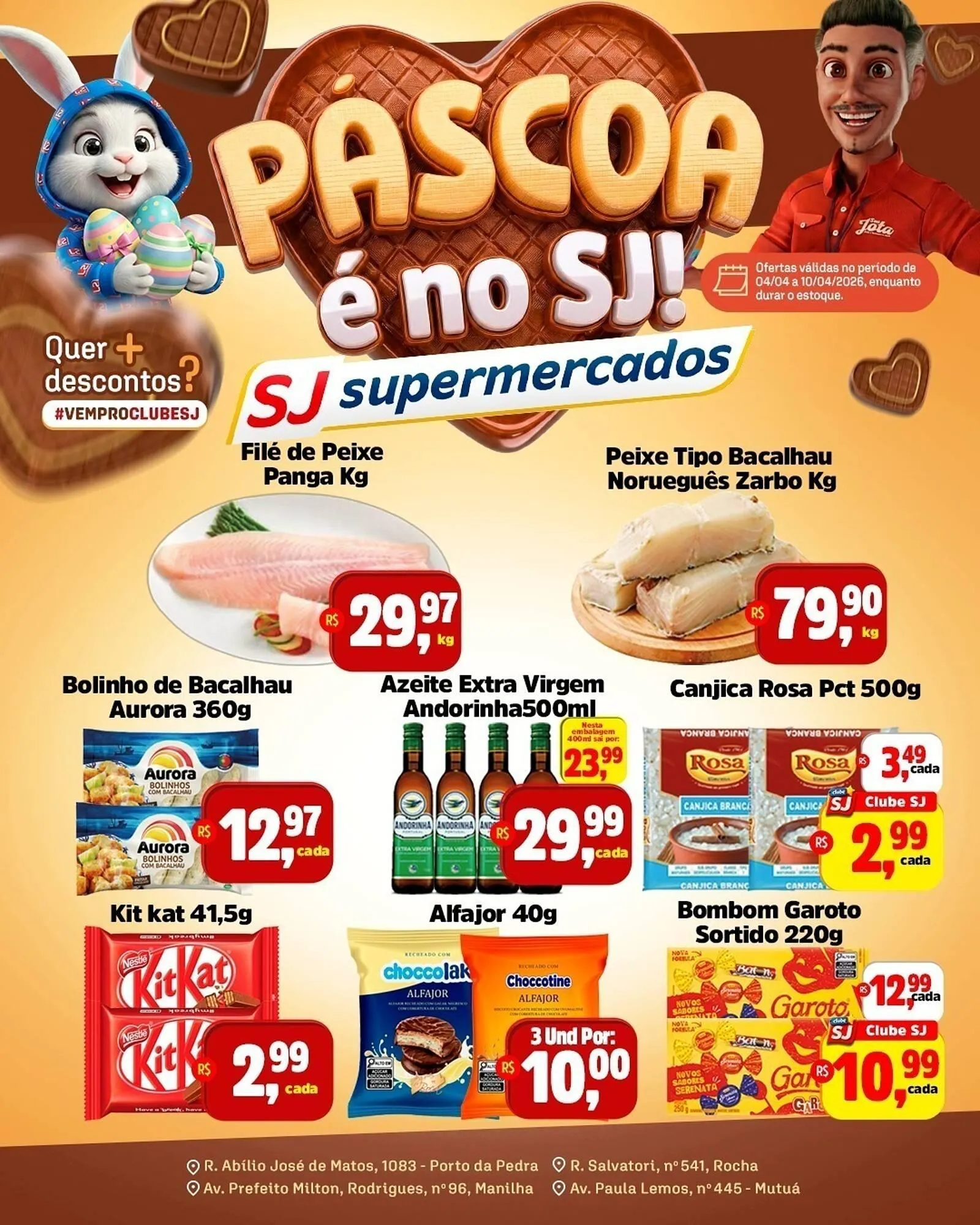 Encarte de Encarte Sj Supermercados 4 de abril até 10 de abril 2026 - Pagina 4