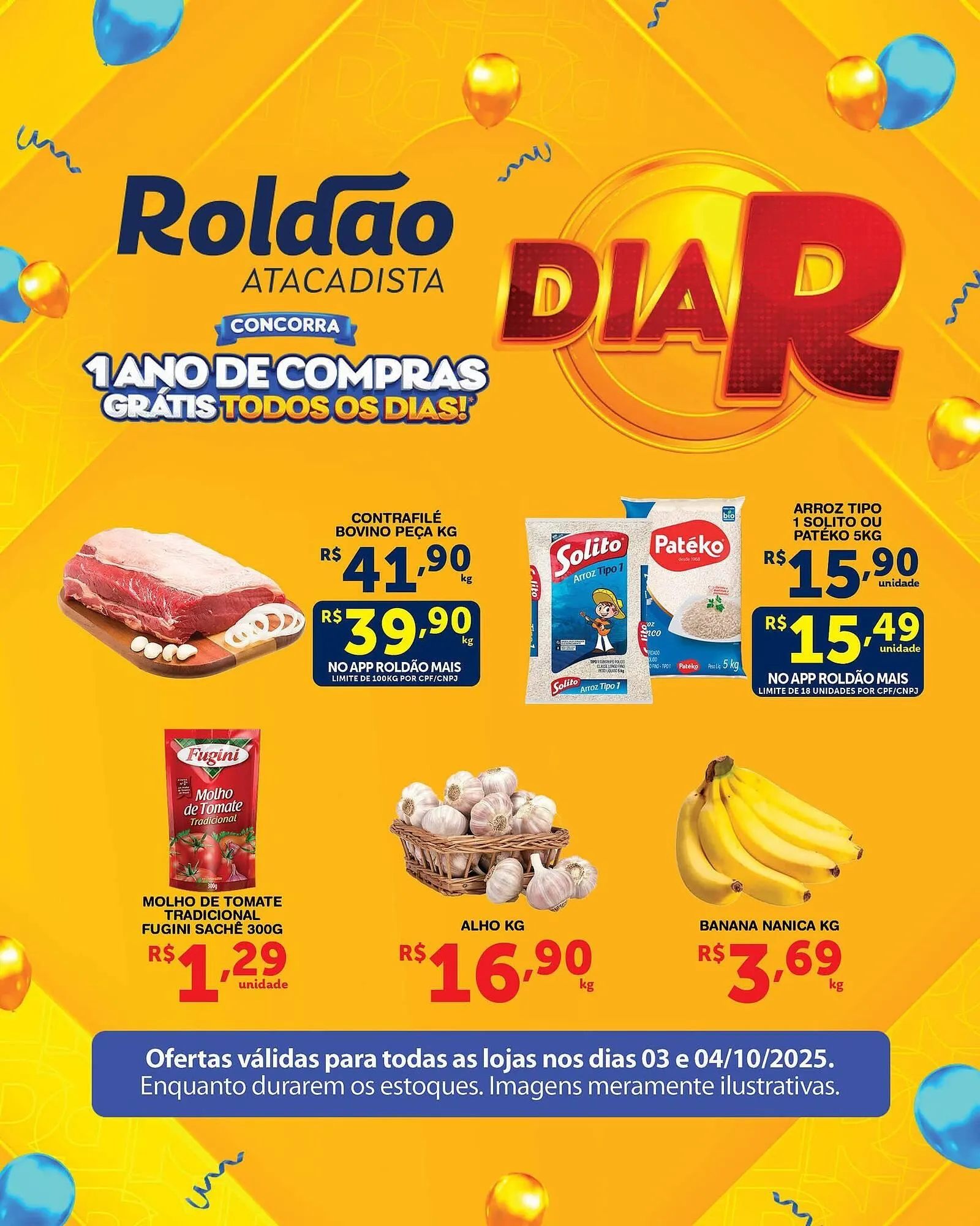 Encarte de Folheto Roldão 2 de outubro até 4 de outubro 2025 - Pagina 1