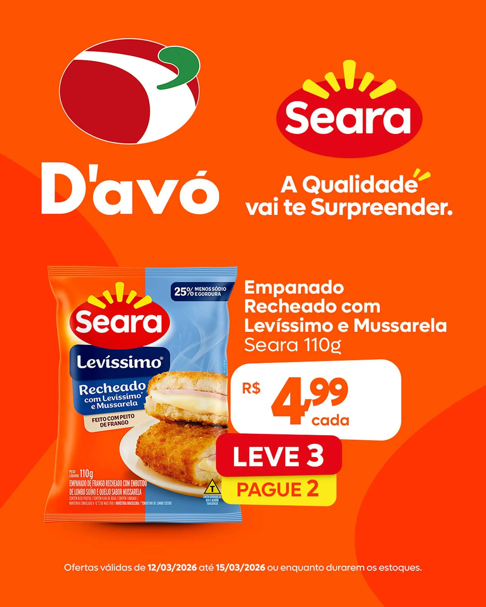 Encarte de Catálogo D'avó Supermercado 13 de março até 15 de março 2026 - Pagina 2