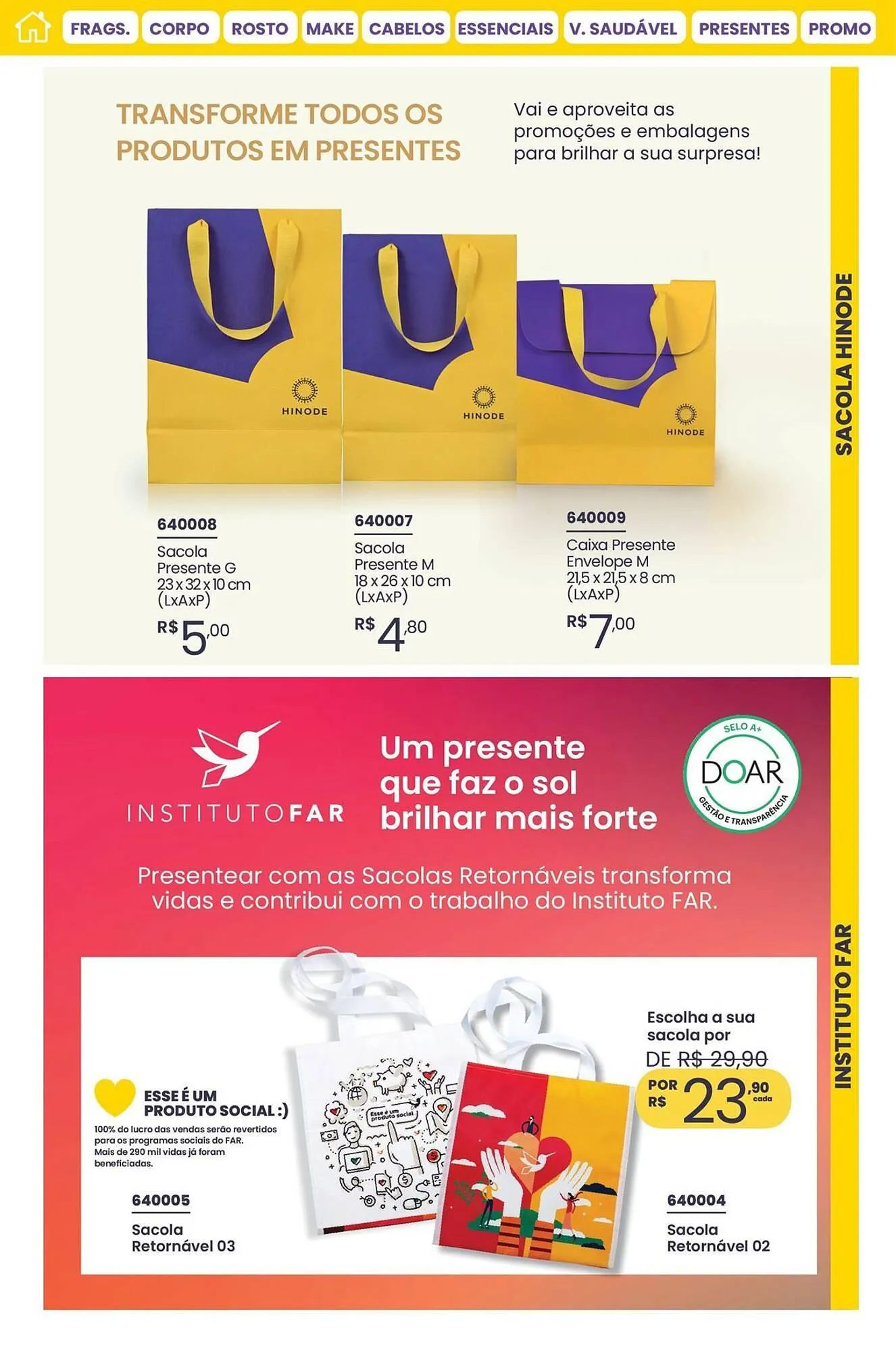 Encarte de Catálogo Hinode 1 de outubro até 31 de outubro 2025 - Pagina 13