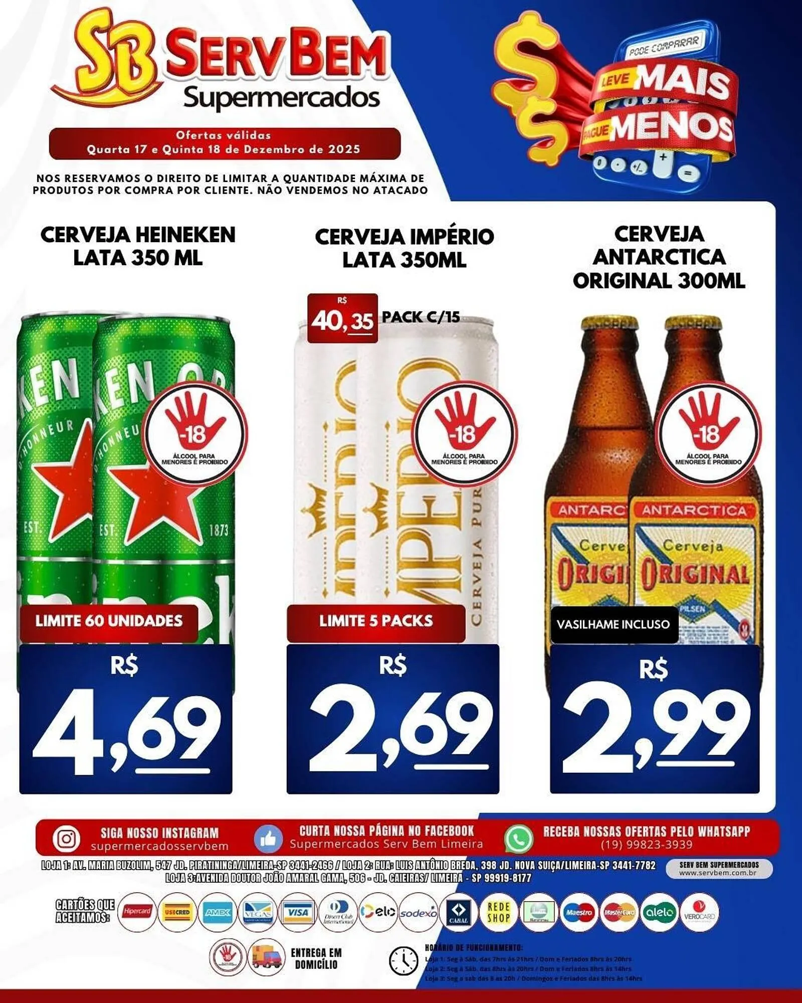 Encarte de Catálogo ServBem 17 de dezembro até 18 de dezembro 2025 - Pagina 1