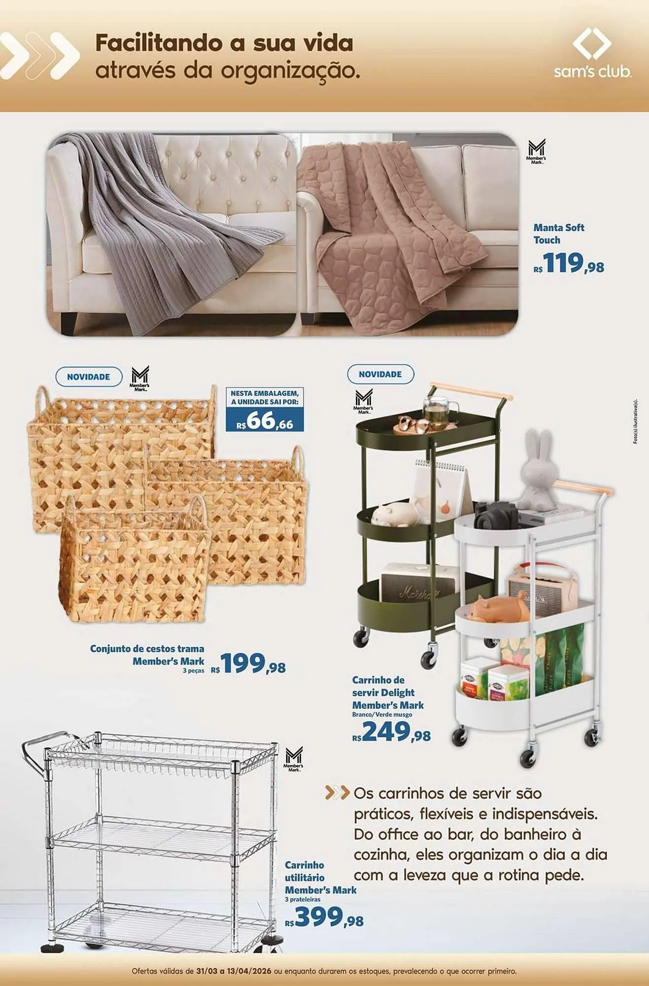 Encarte de Folheto Sam's Club 31 de março até 13 de abril 2026 - Pagina 3