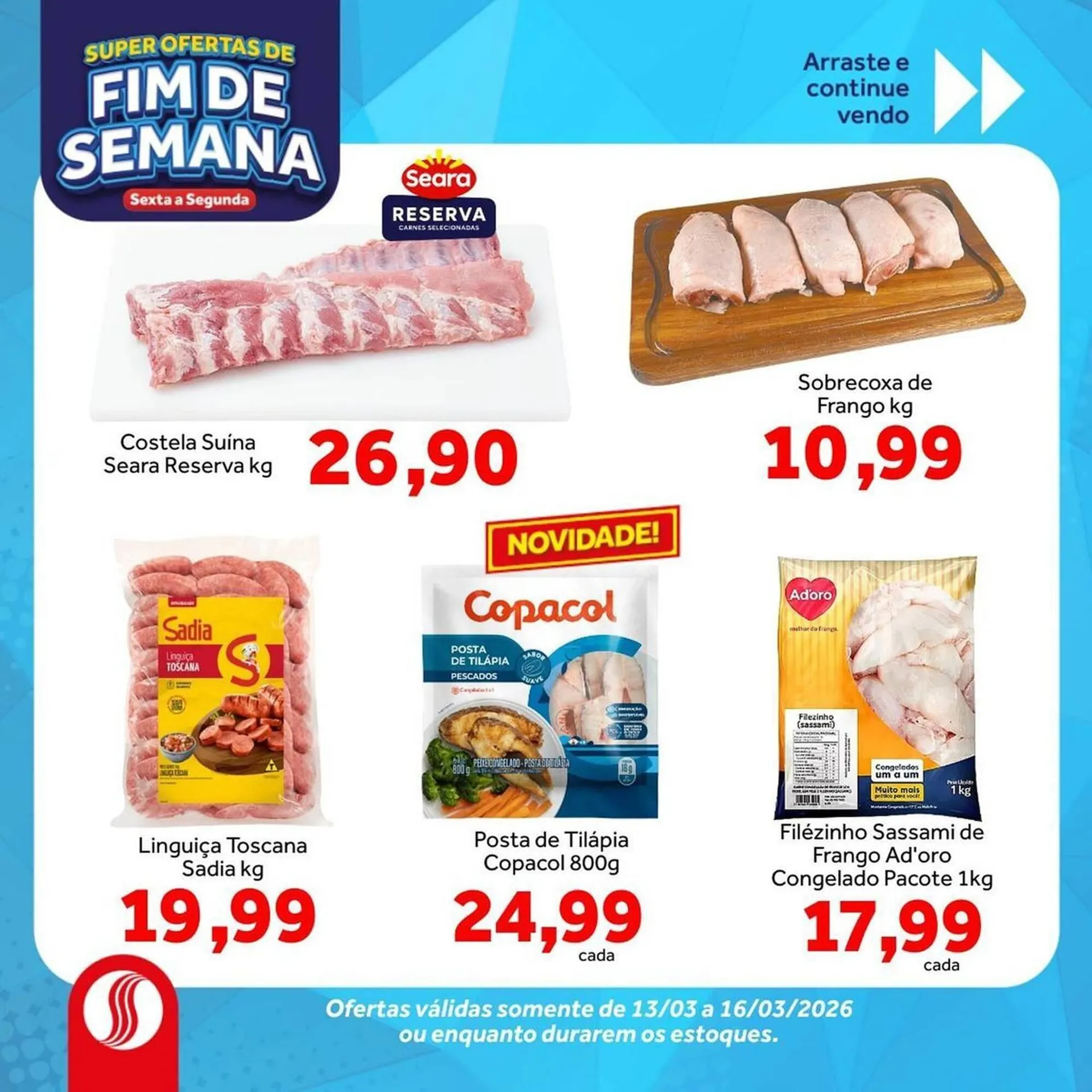 Encarte de Folheto Shibata Supermercados 13 de março até 16 de março 2026 - Pagina 2