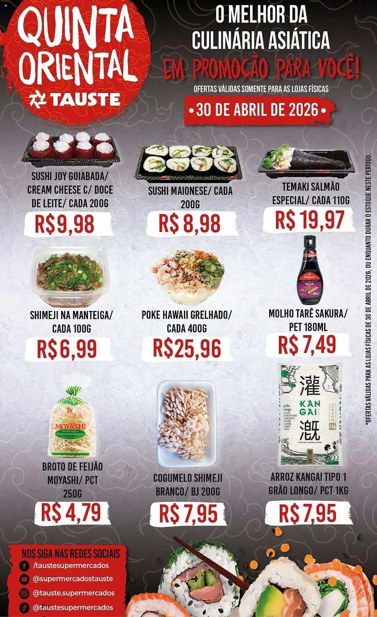 Encarte de Catálogo Supermercados Tauste 30 de abril até 1 de maio 2026 - Pagina 1