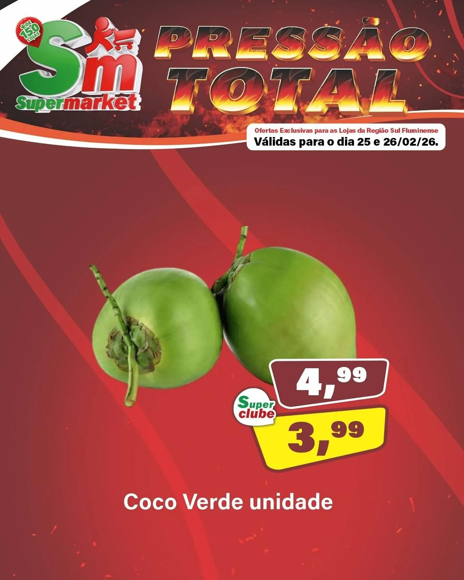 Encarte de Catálogo Floresta Supermercados 25 de fevereiro até 26 de fevereiro 2026 - Pagina 1