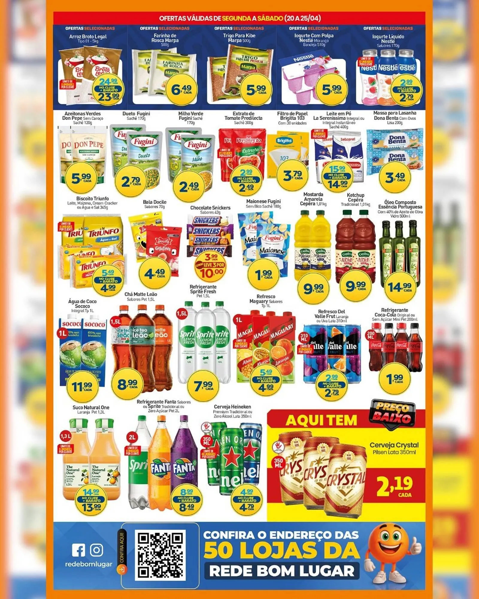 Encarte de Folheto Rede Bom Lugar 20 de abril até 26 de abril 2026 - Pagina 3