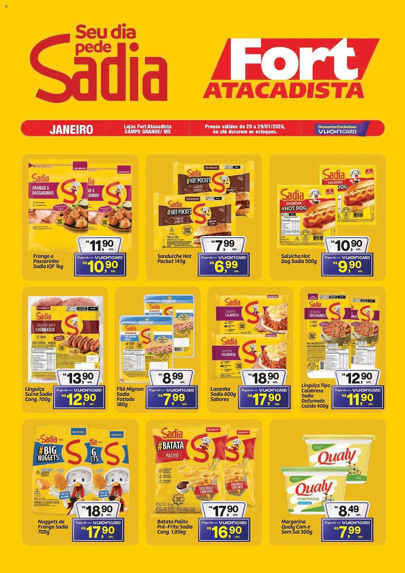 Encarte de Tabloide Fort Atacadista 20 de janeiro até 29 de janeiro 2026 - Pagina 1