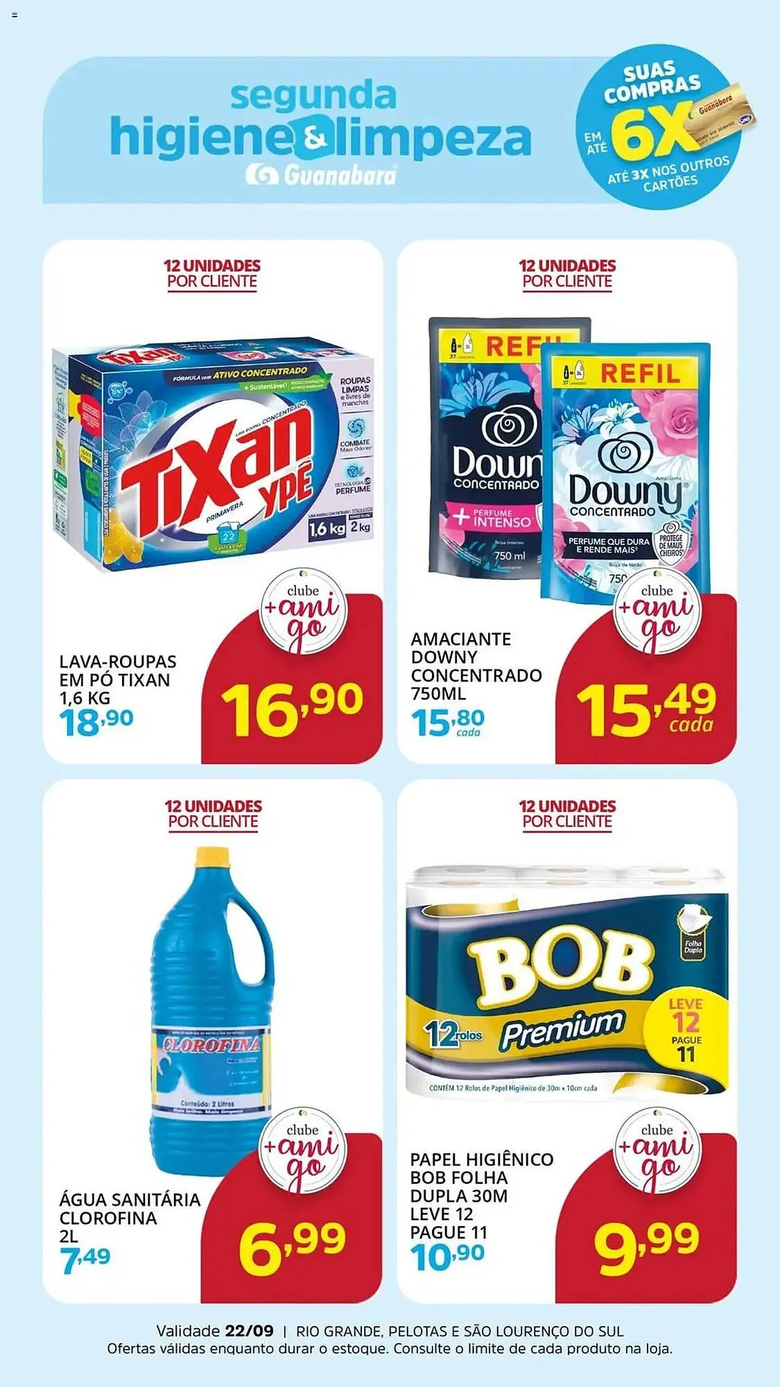 Encarte de Encarte Supermercados Guanabara 22 de setembro até 22 de setembro 2025 - Pagina 1