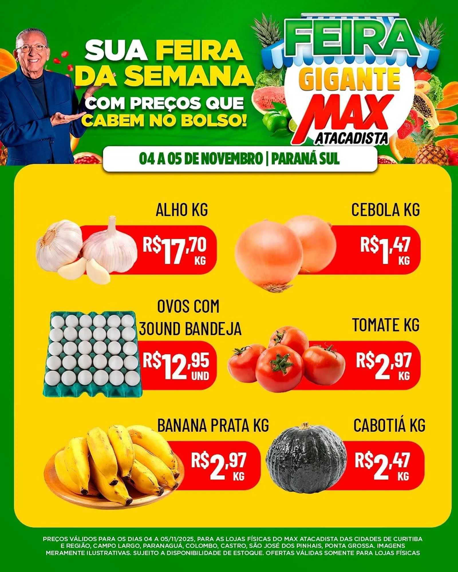 Encarte de Encarte Max Atacadista 4 de novembro até 5 de novembro 2025 - Pagina 3