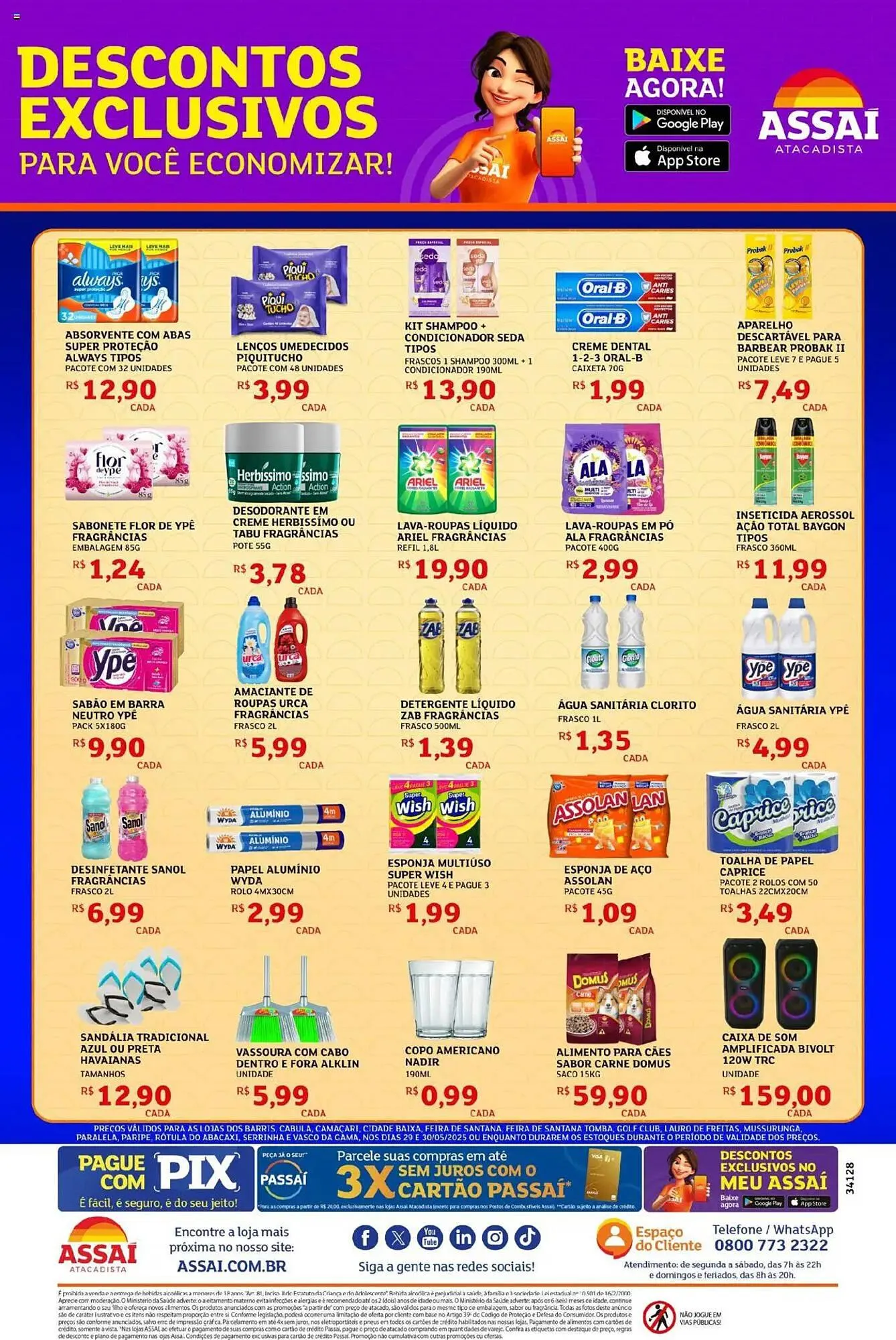 Encarte de Catálogo Assaí Atacadista 29 de maio até 31 de maio 2025 - Pagina 4