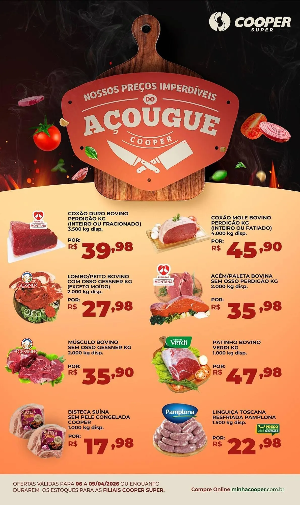 Encarte de Tabloide Cooper 6 de abril até 9 de abril 2026 - Pagina 1