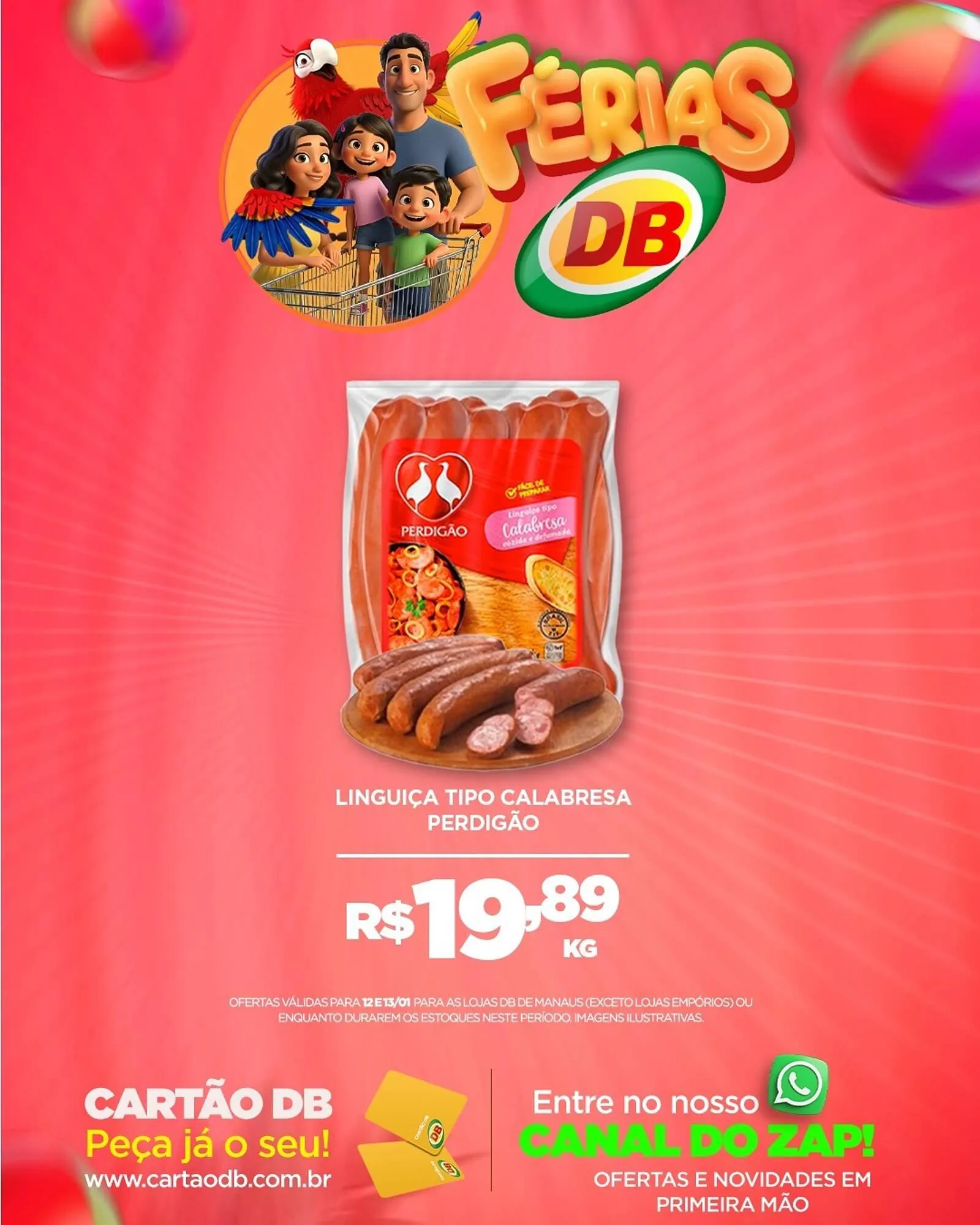 Encarte de Catálogo DB Supermercados 12 de janeiro até 13 de janeiro 2026 - Pagina 2