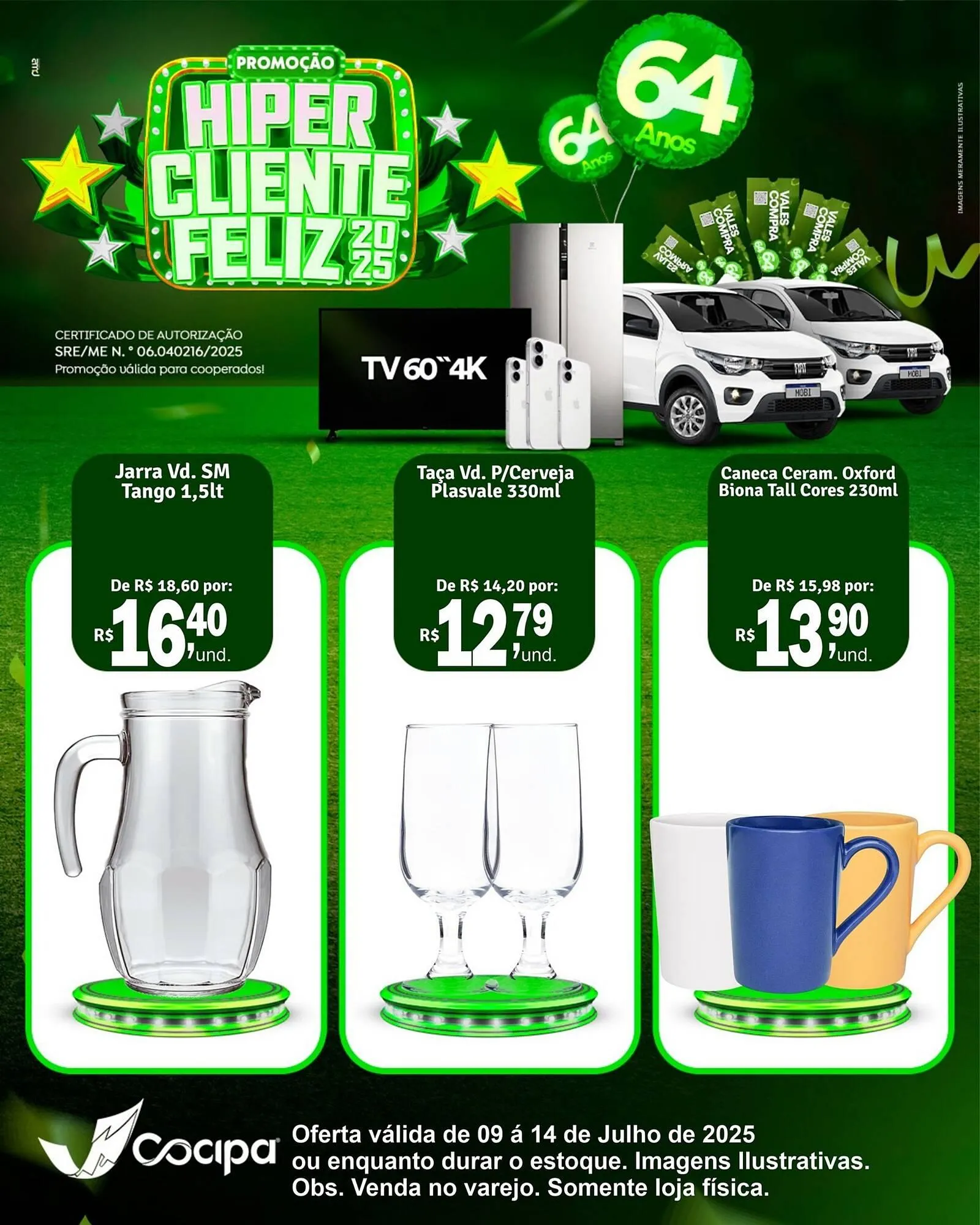 Encarte de Catálogo Cocipa 10 de julho até 14 de julho 2025 - Pagina 1