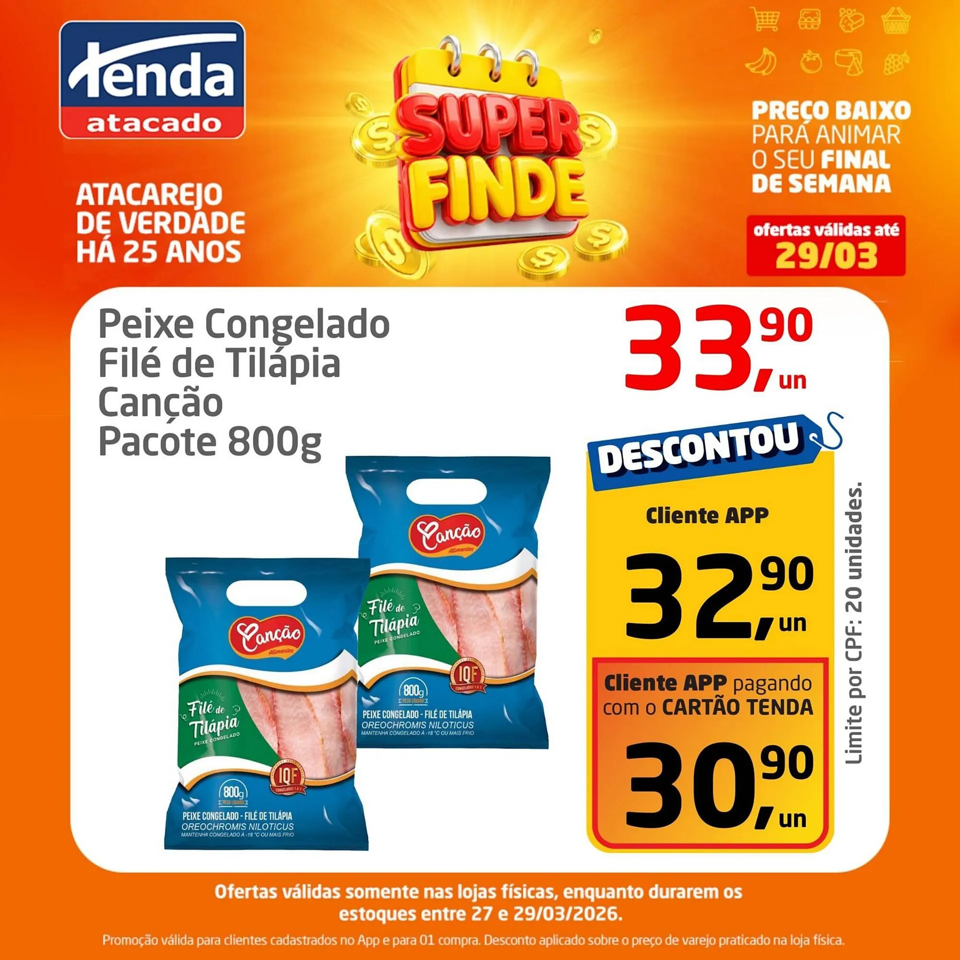 Encarte de Folheto Tenda Atacado 27 de março até 29 de março 2026 - Pagina 2