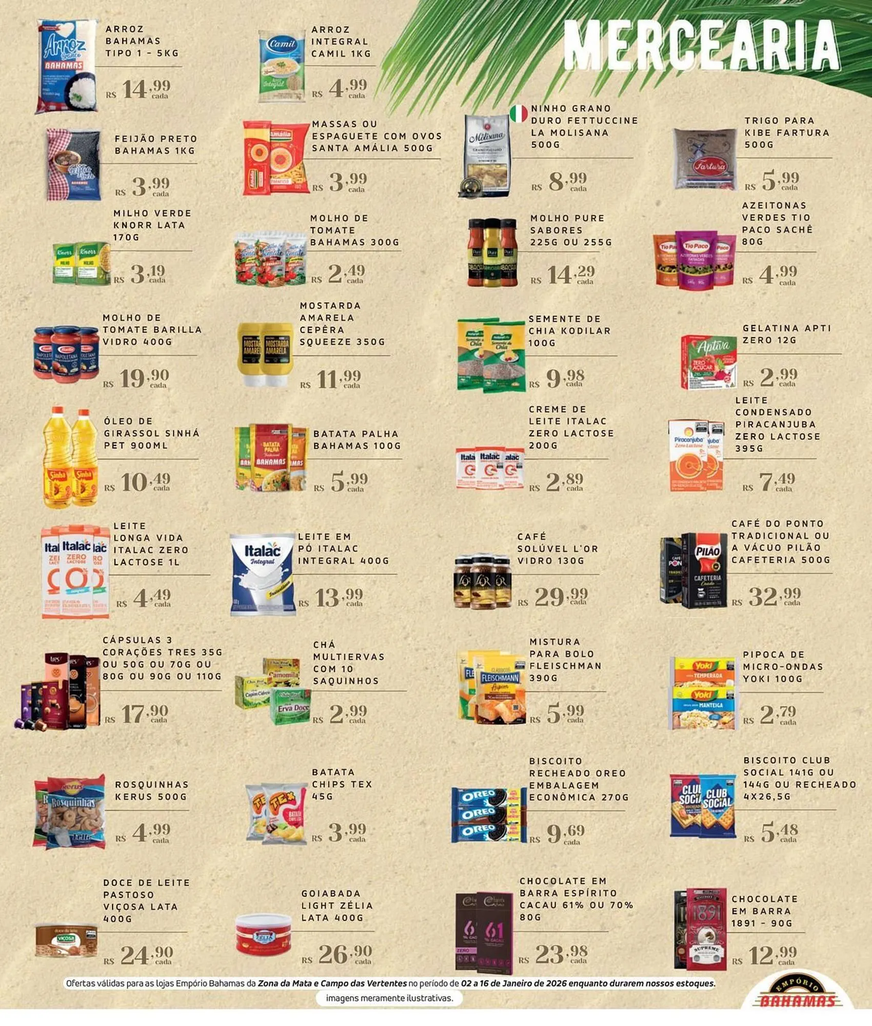Encarte de Catálogo Empório Bahamas 2 de janeiro até 16 de janeiro 2026 - Pagina 5