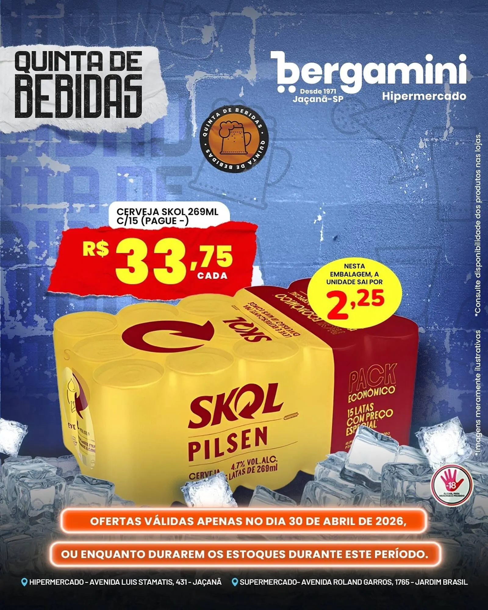 Encarte de Catálogo Supermercado Bergamini 30 de abril até 30 de abril 2026 - Pagina 2