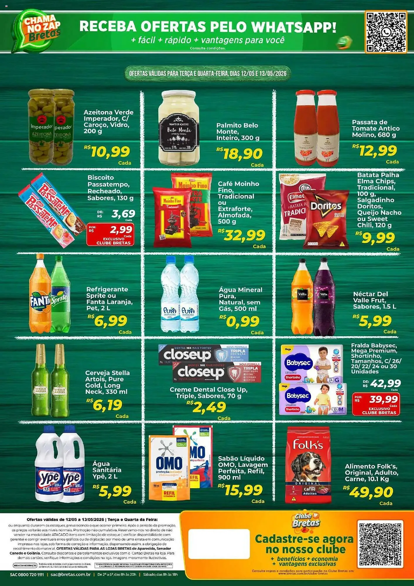 Encarte de Catálogo Supermercados Bretas 12 de maio até 13 de maio 2026 - Pagina 2
