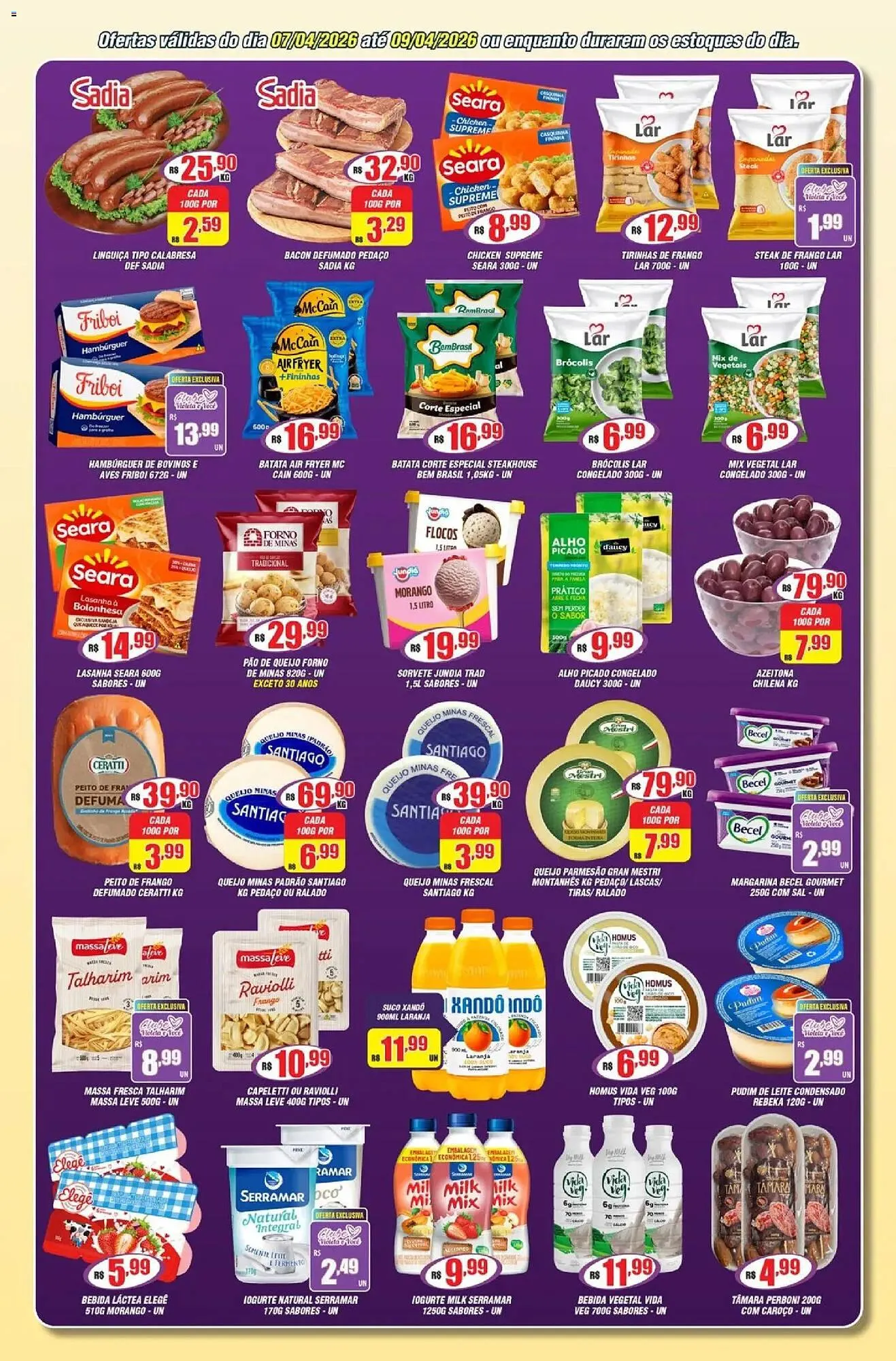 Encarte de Catálogo Violeta Supermercados 6 de abril até 9 de abril 2026 - Pagina 2