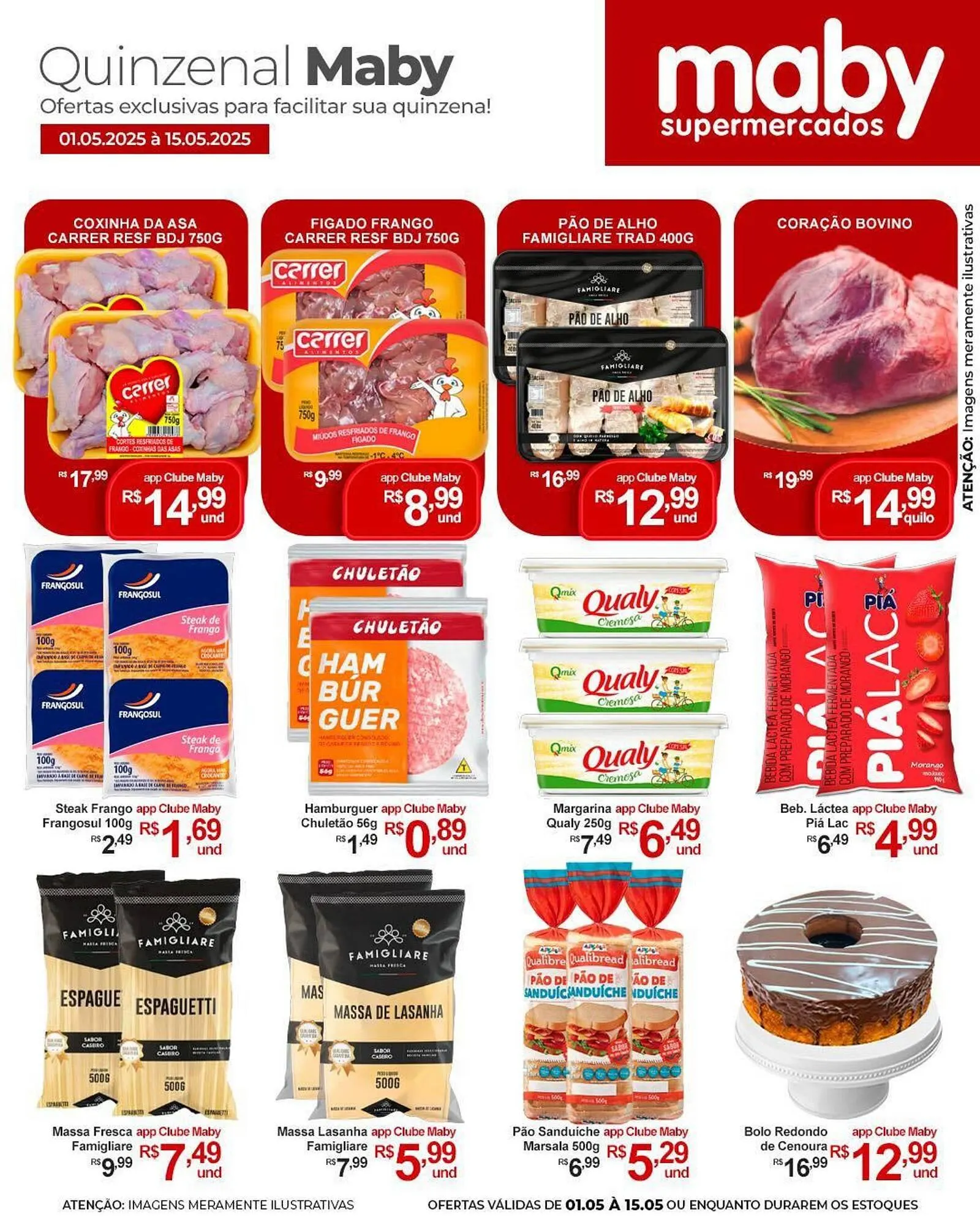 Encarte de Catálogo Maby Supermercados 1 de maio até 15 de maio 2025 - Pagina 1