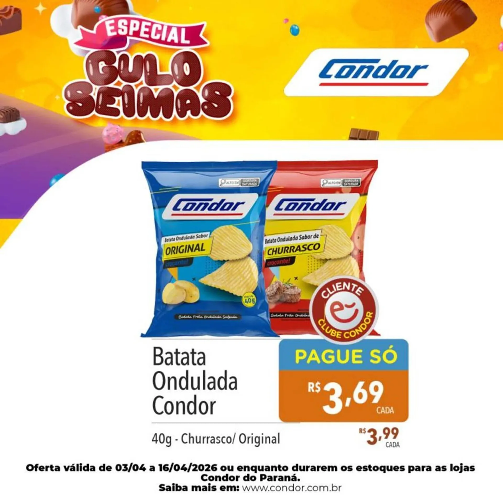Encarte de Catálogo Supermercados Condor 13 de abril até 26 de abril 2026 - Pagina 36