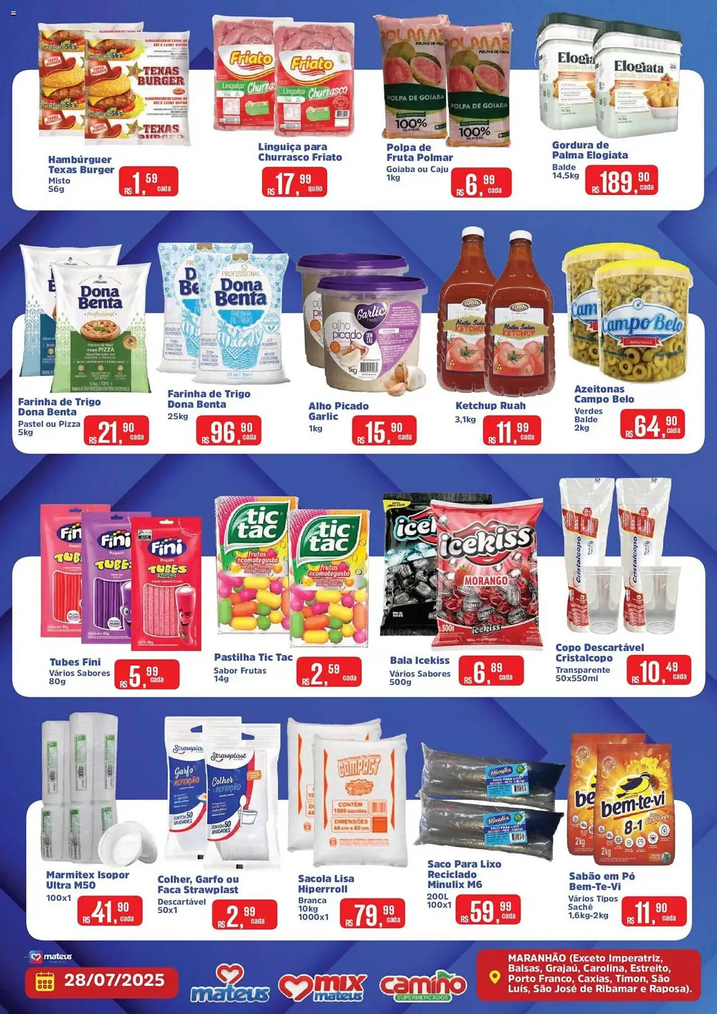 Encarte de Catálogo Supermercados Mateus 28 de julho até 28 de julho 2025 - Pagina 2