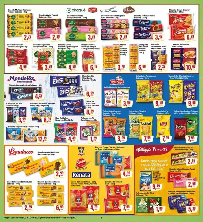 Encarte de Encarte Rede Supermarket 12 de março até 13 de março 2025 - Pagina 8