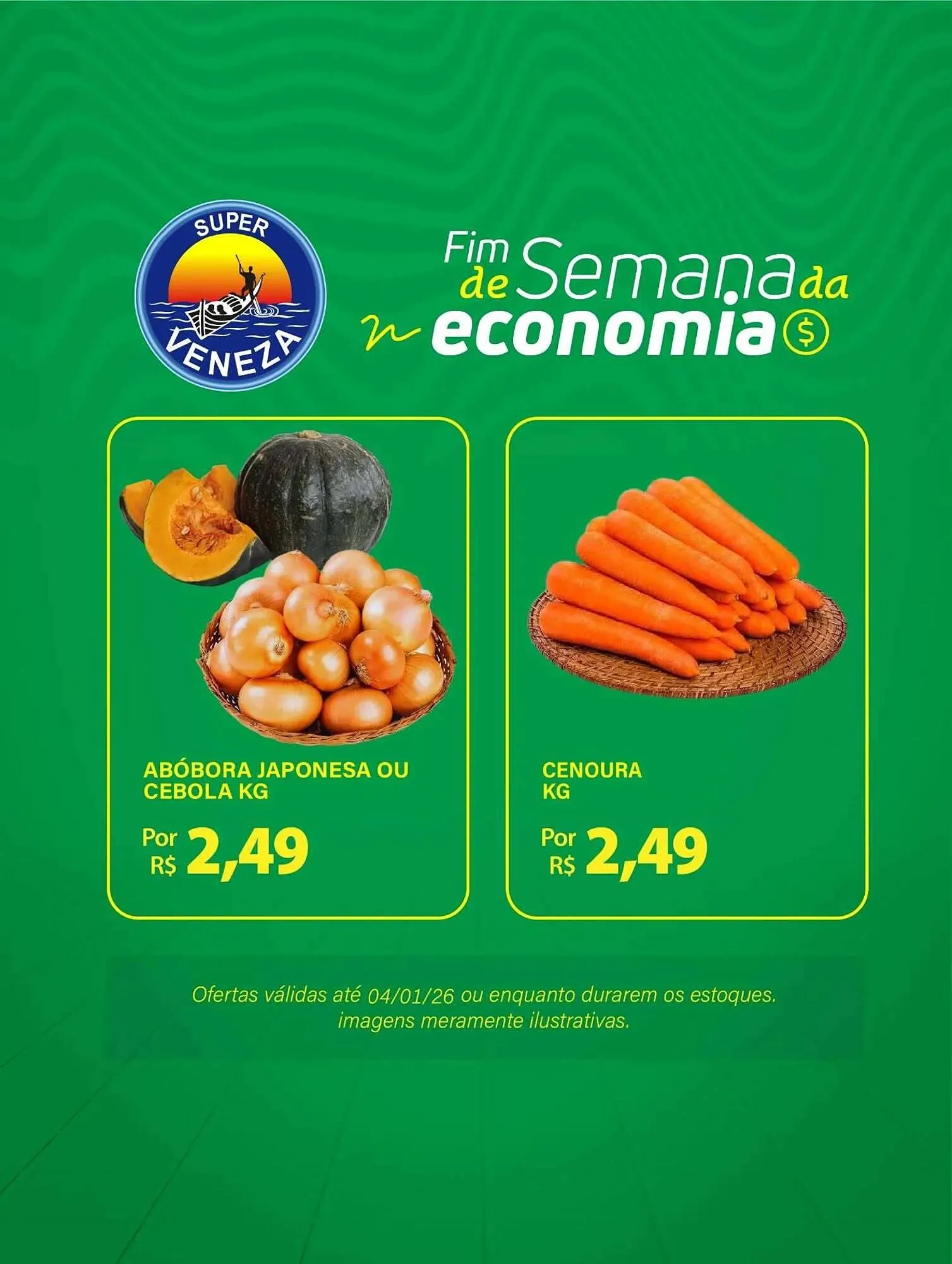 Encarte de Catálogo Super Veneza 3 de janeiro até 4 de janeiro 2026 - Pagina 1