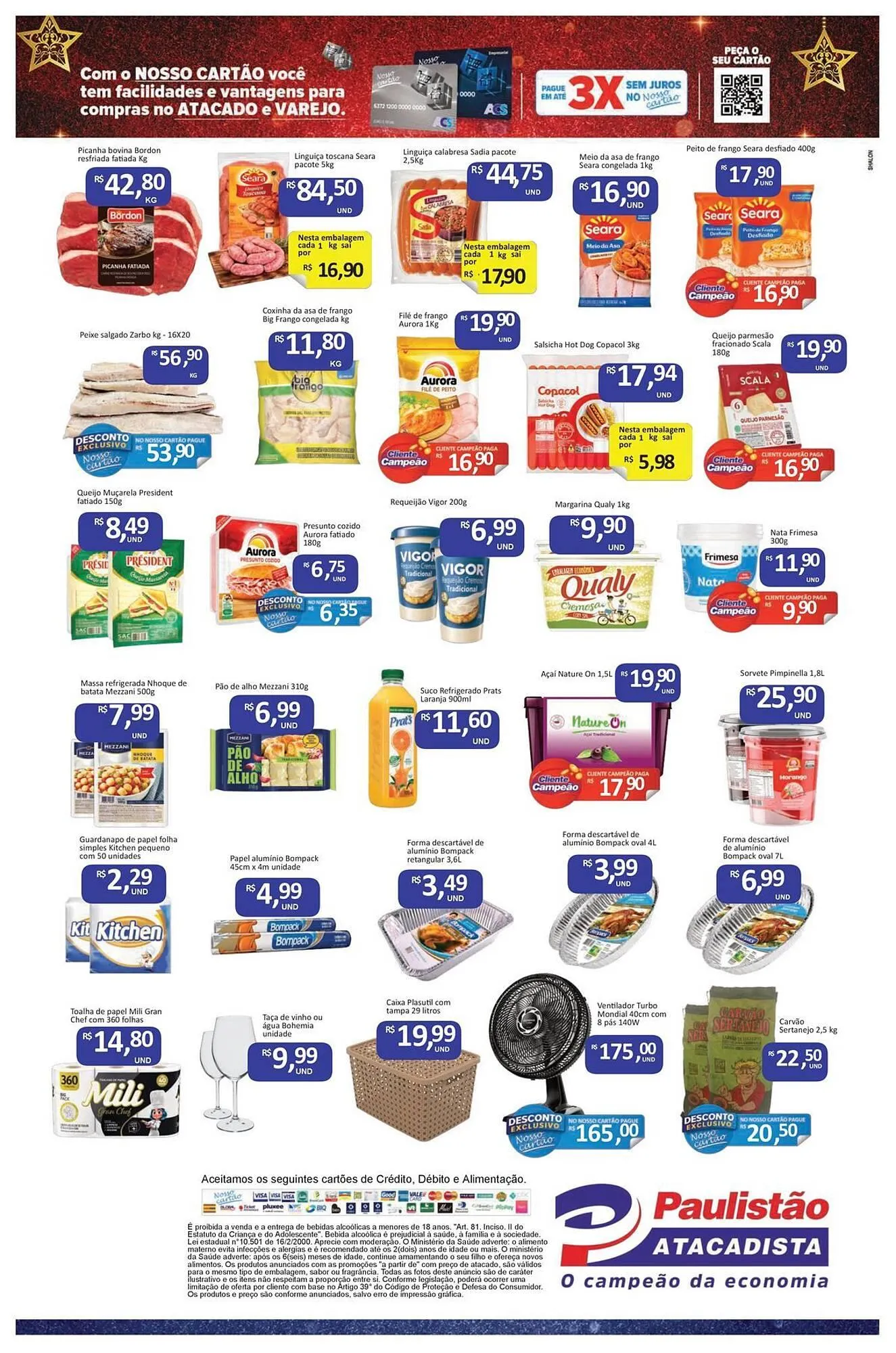 Encarte de Catálogo Paulistão Supermercados 22 de dezembro até 24 de dezembro 2025 - Pagina 4