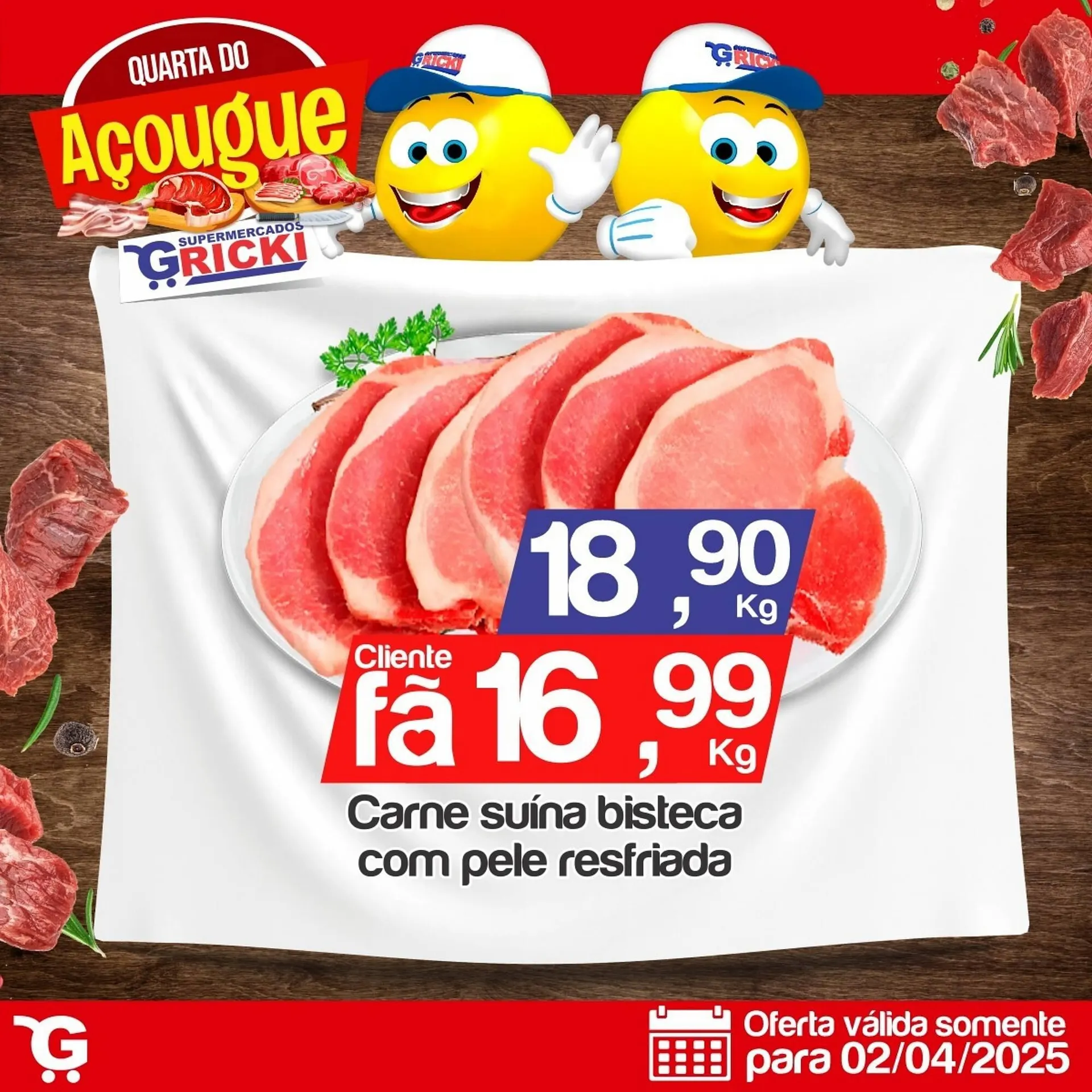 Encarte de Catálogo Supermercados Gricki 2 de abril até 2 de abril 2025 - Pagina 7