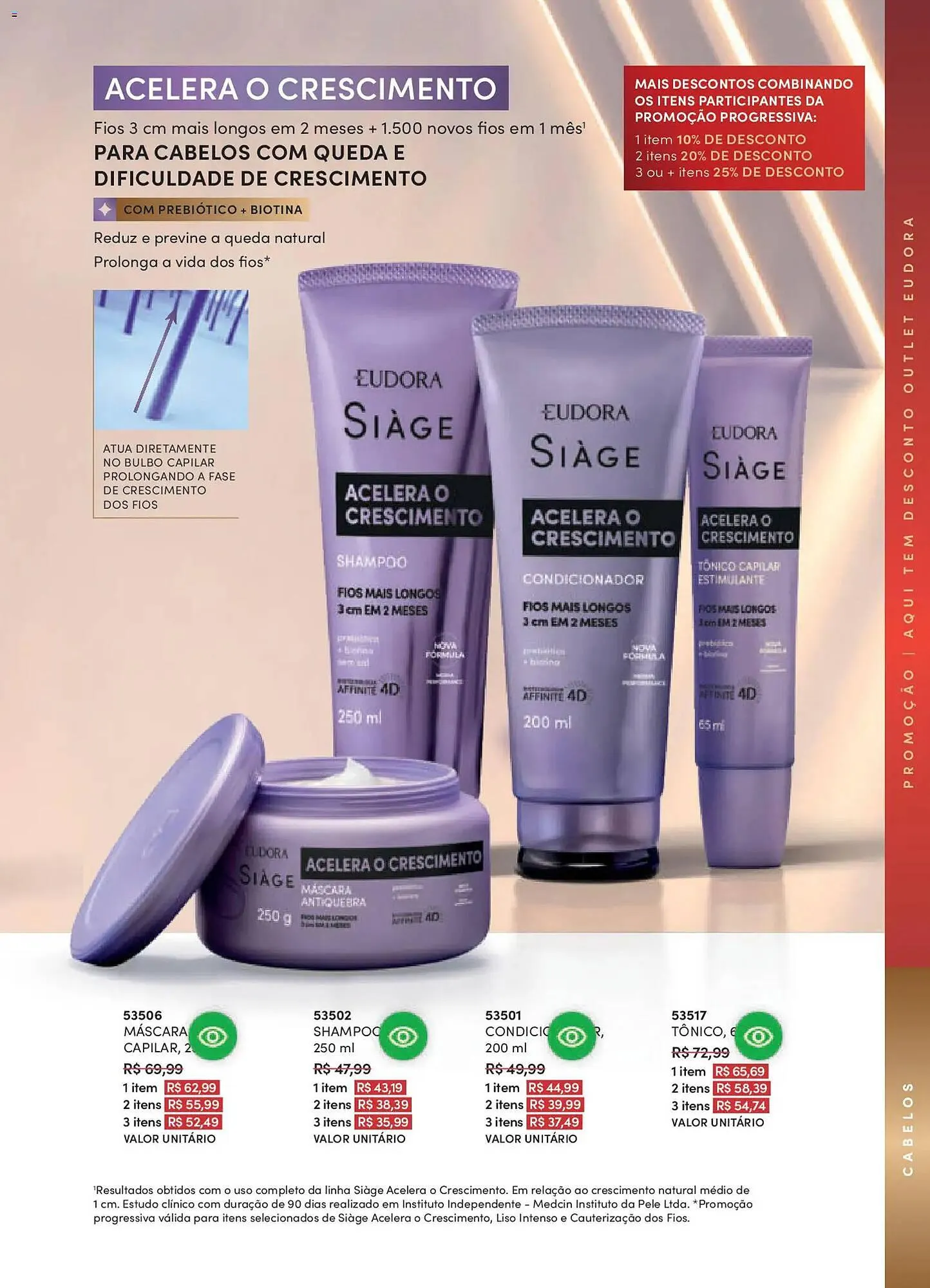 Encarte de Catálogo Eudora 8 de janeiro até 31 de janeiro 2026 - Pagina 44