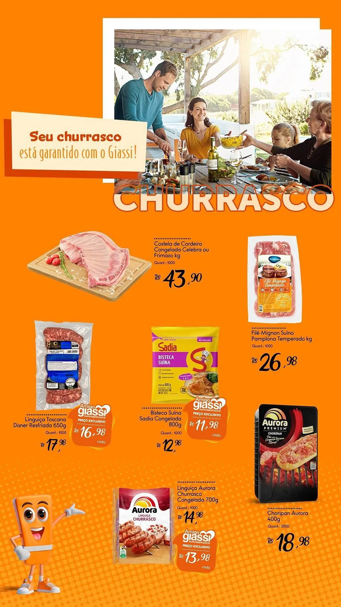 Encarte de Encarte Giassi Supermercados 10 de abril até 23 de abril 2026 - Pagina 19