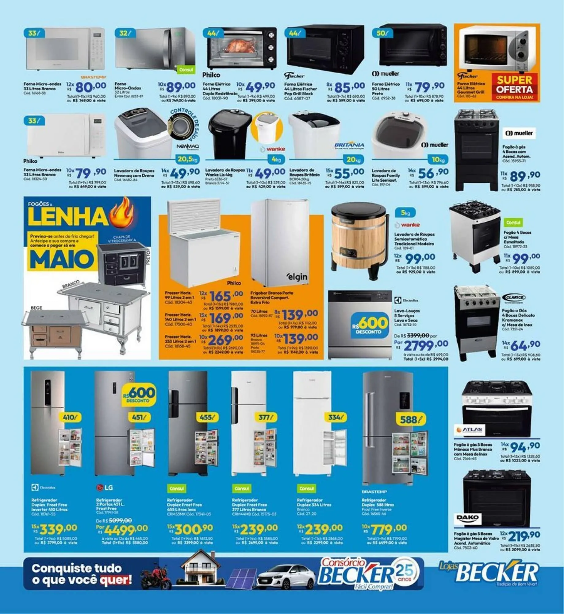 Encarte de Folheto Lojas Becker 24 de março até 31 de março 2026 - Pagina 3