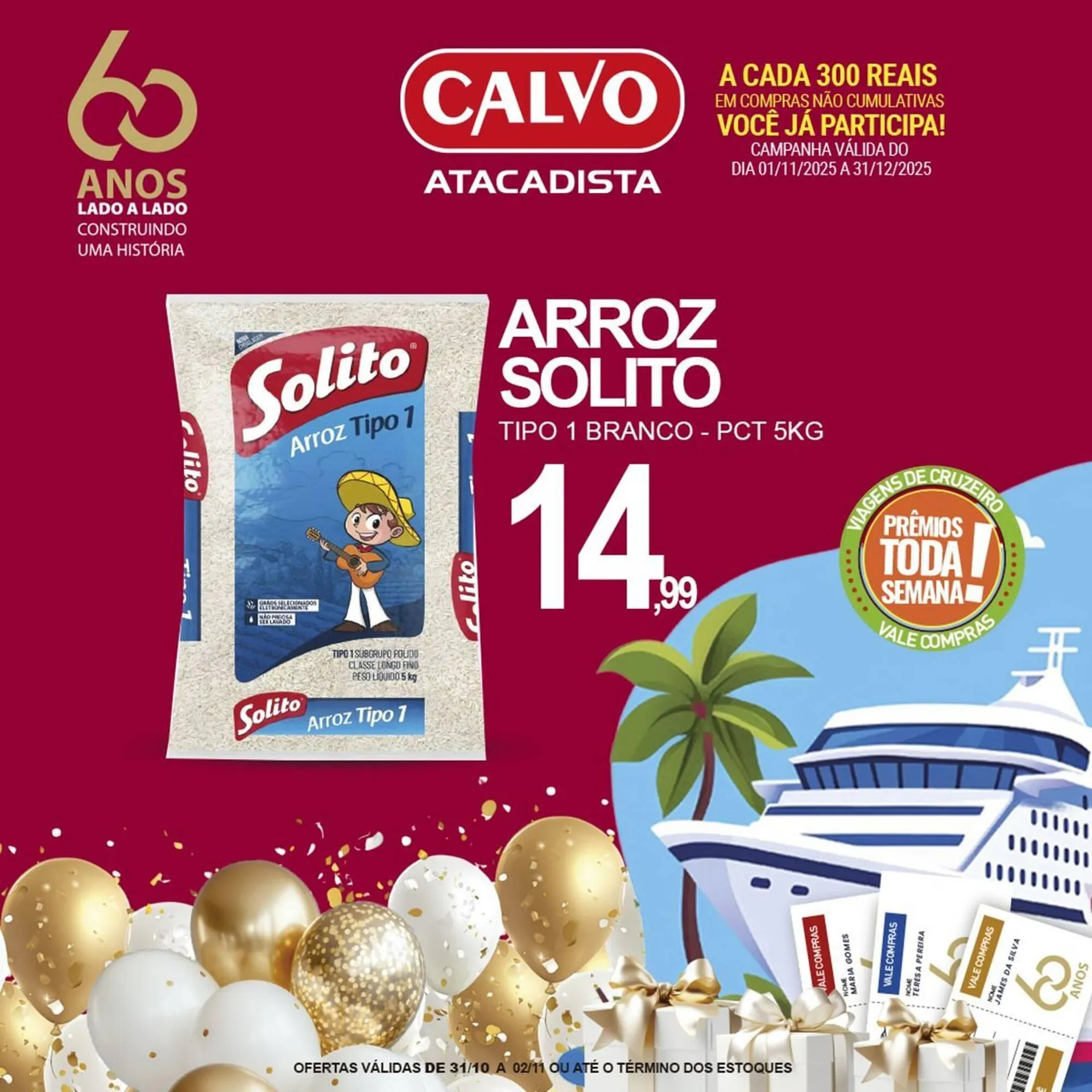 Encarte de Folheto Calvo Atacadista 1 de novembro até 31 de dezembro 2025 - Pagina 2