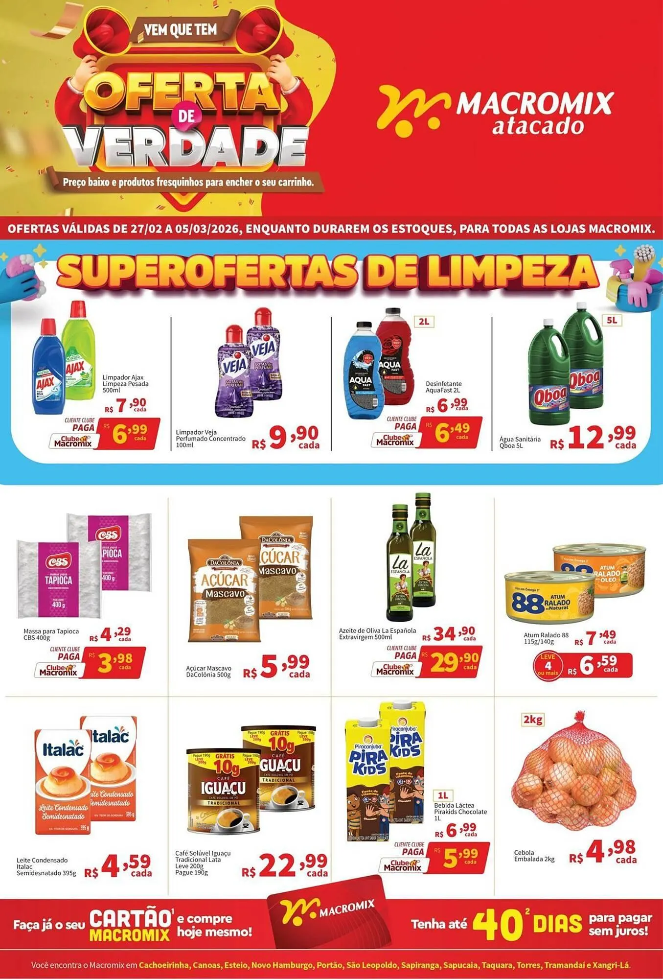 Encarte de Catálogo Macromix Atacado 27 de fevereiro até 5 de março 2026 - Pagina 1