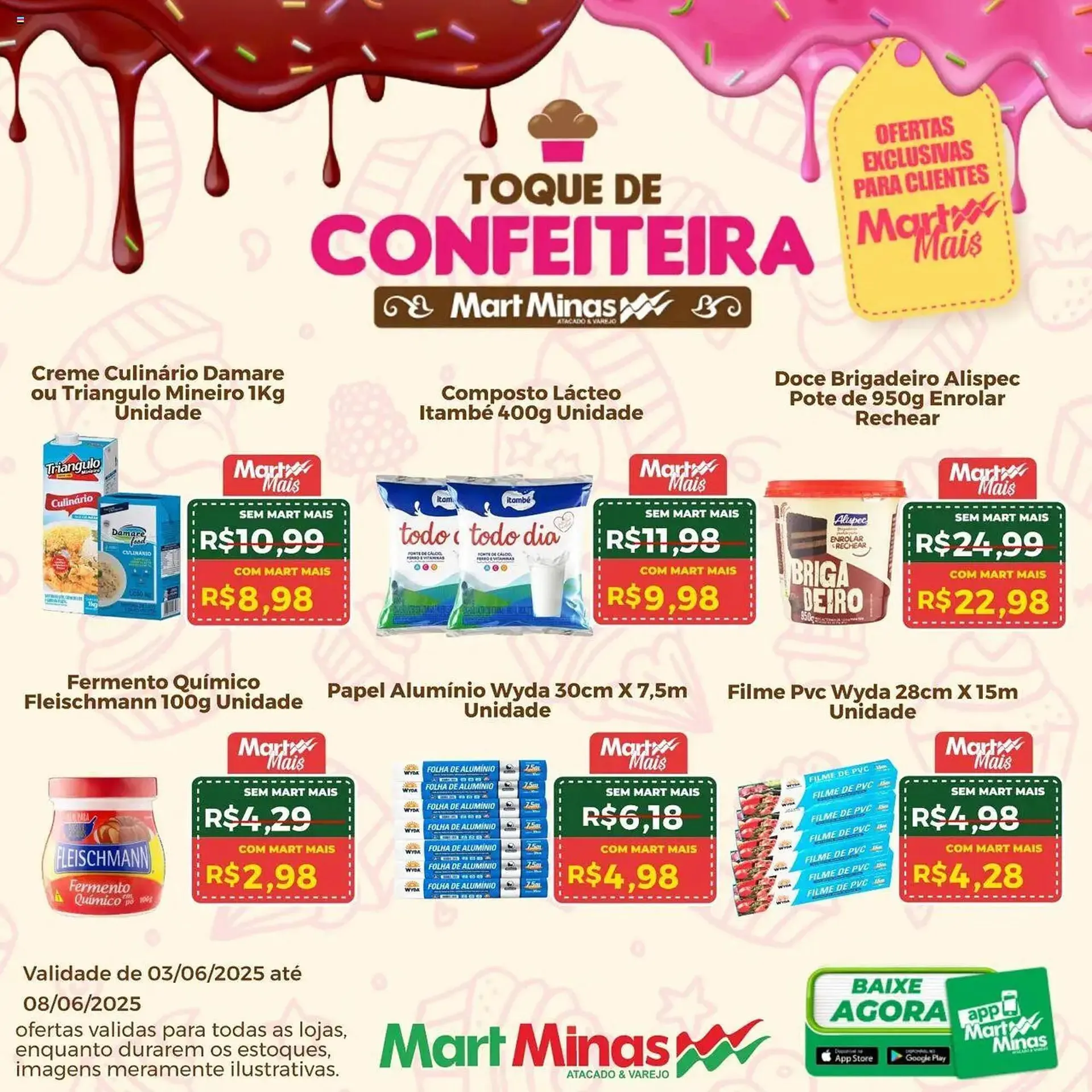 Encarte de Catálogo Mart Minas 3 de junho até 8 de junho 2025 - Pagina 1