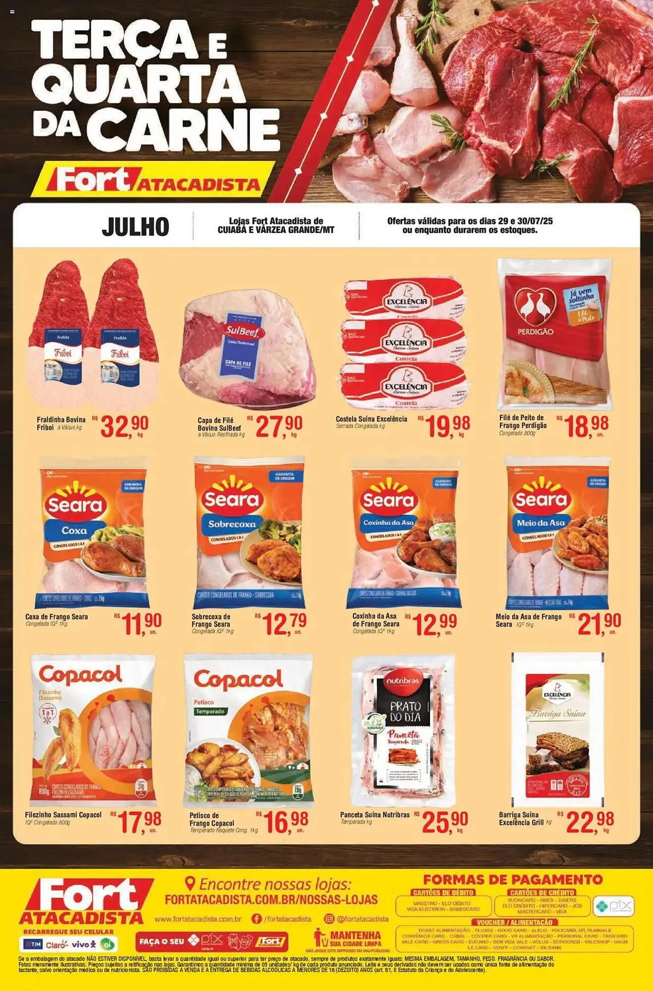 Encarte de Catálogo Fort Atacadista 29 de julho até 30 de julho 2025 - Pagina 1
