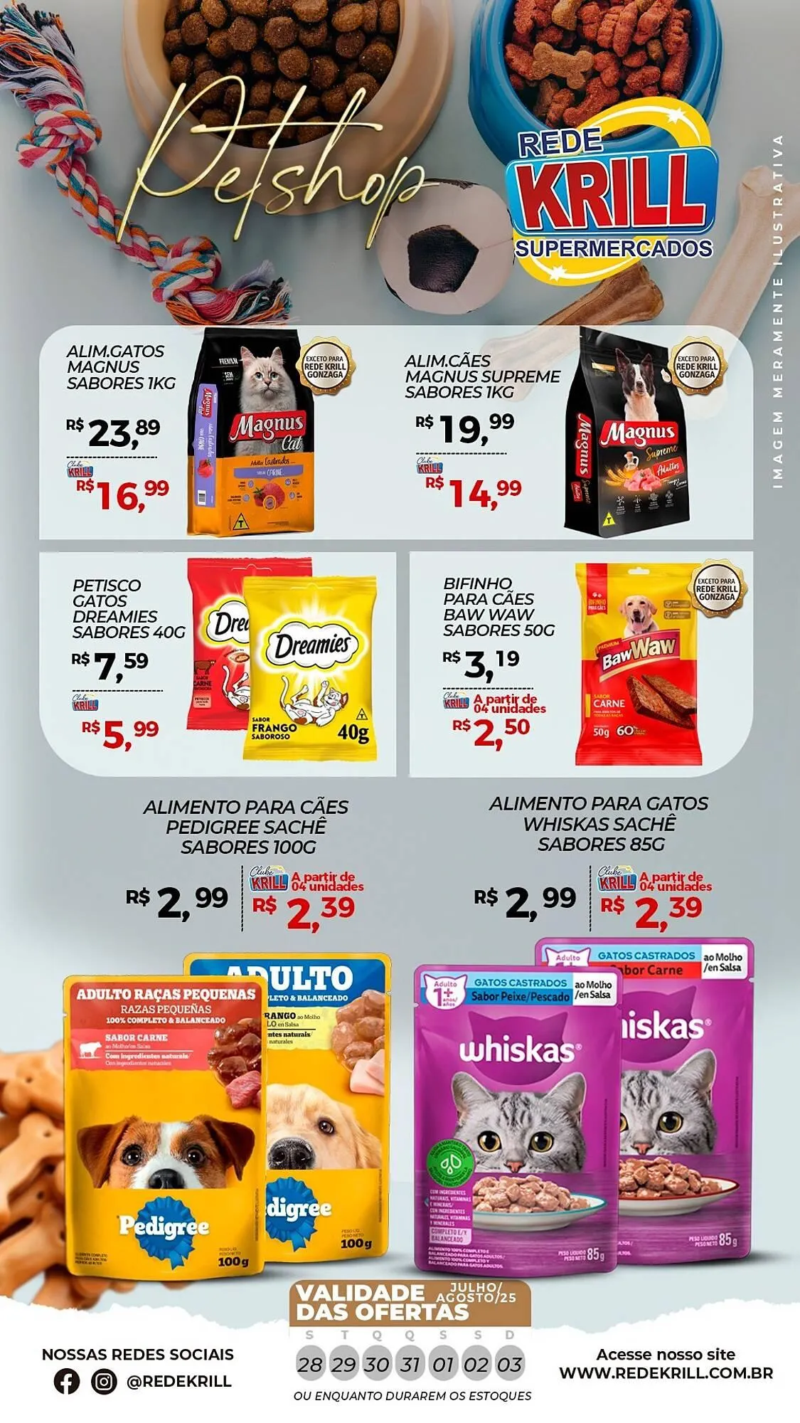 Encarte de Catálogo Rede Krill 28 de julho até 3 de agosto 2025 - Pagina 4