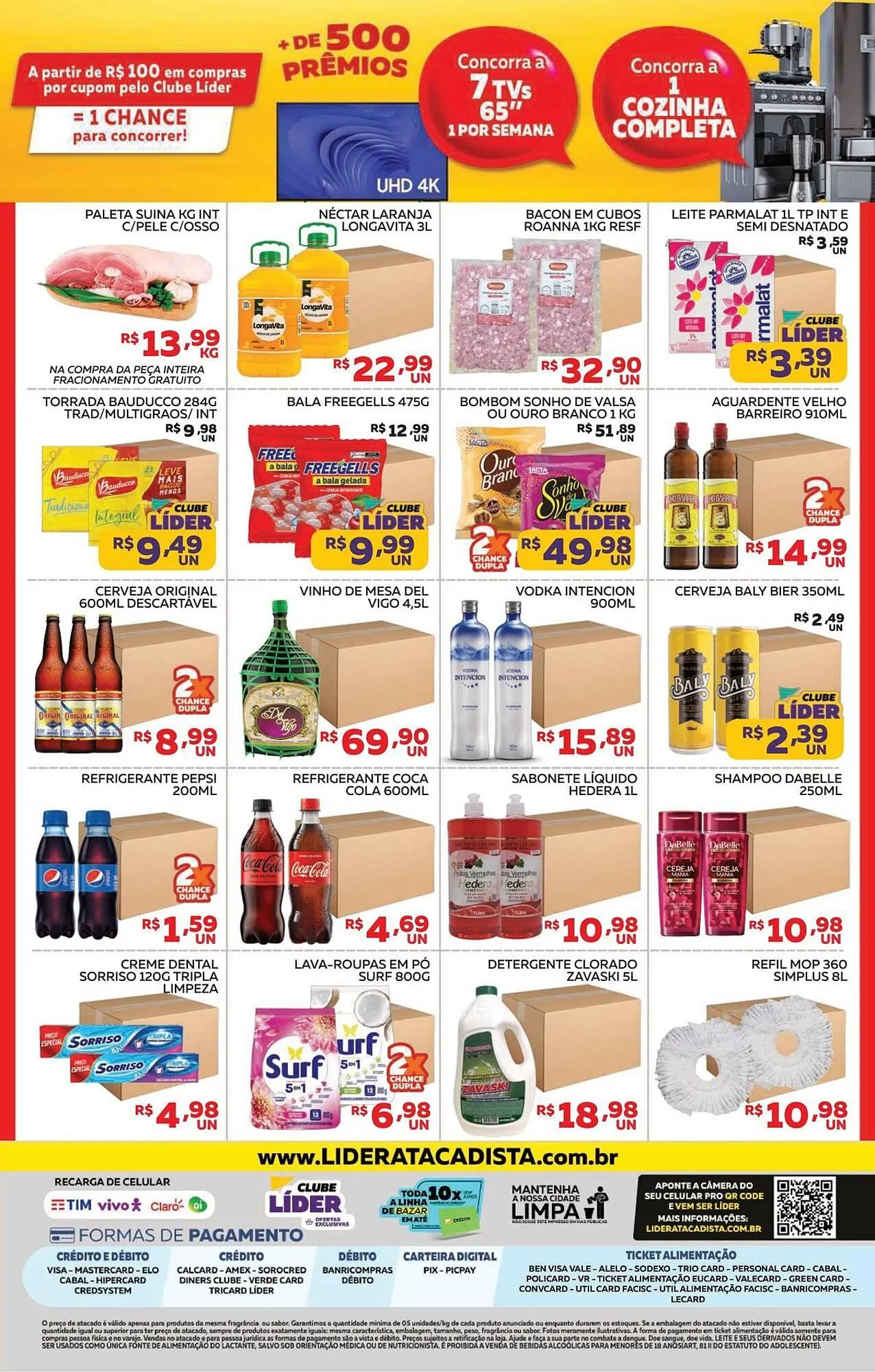 Encarte de Encarte Lider Atacadista 16 de fevereiro até 22 de fevereiro 2026 - Pagina 4