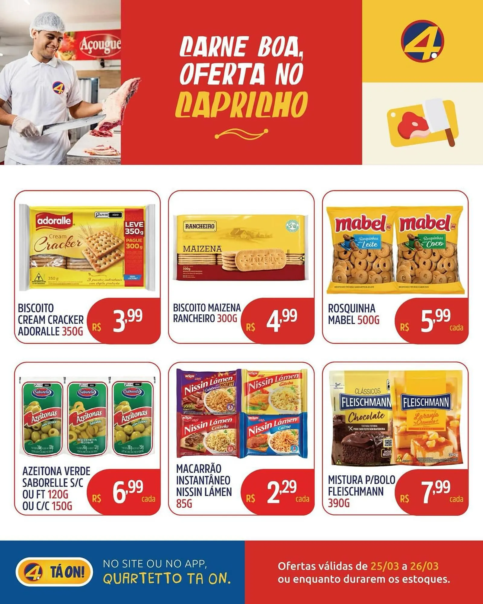 Encarte de Catálogo Quartetto Supermercados 25 de março até 26 de março 2026 - Pagina 5