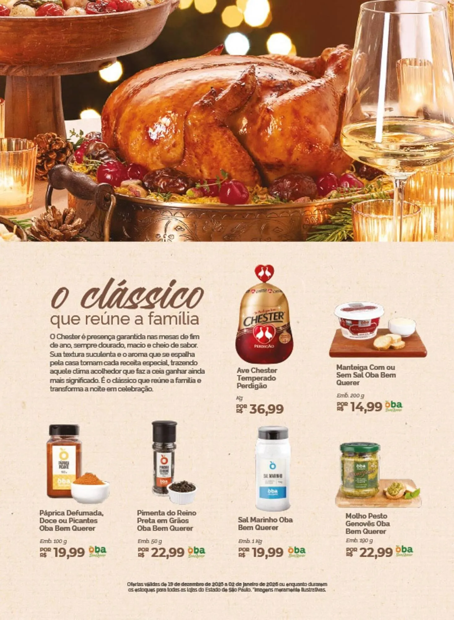 Encarte de Folheto Oba Hortifruti 19 de dezembro até 2 de janeiro 2026 - Pagina 2