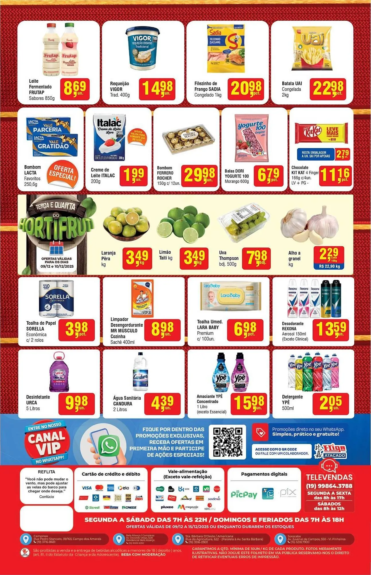 Encarte de Folheto Higa Atacado 9 de dezembro até 15 de dezembro 2025 - Pagina 2
