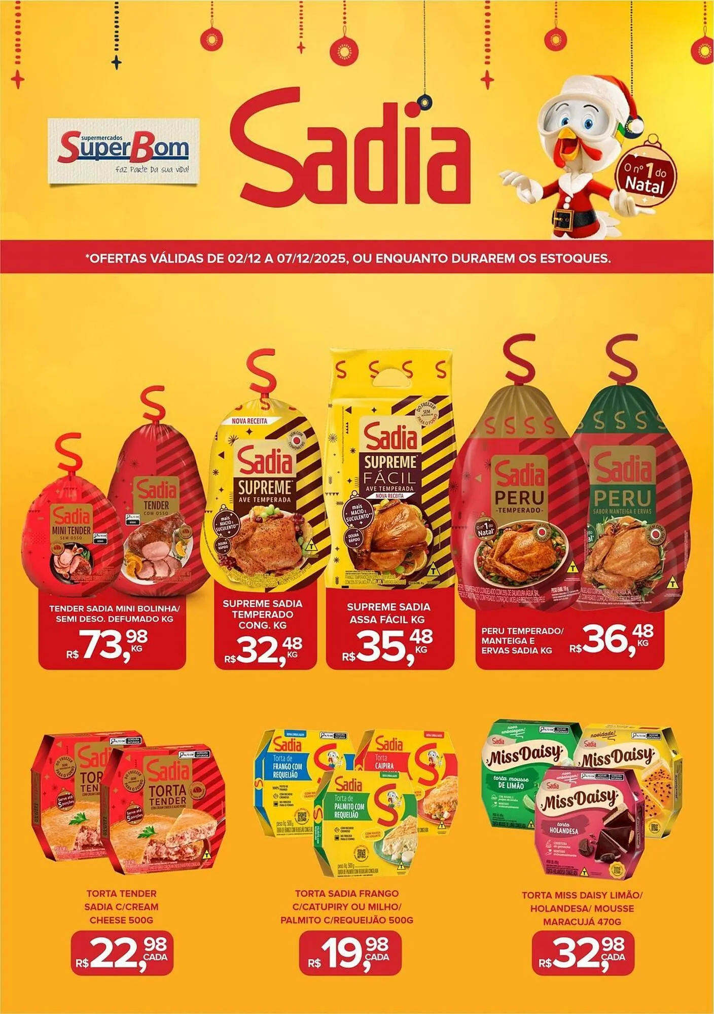 Encarte de Encarte Super Bom 2 de dezembro até 7 de dezembro 2025 - Pagina 1