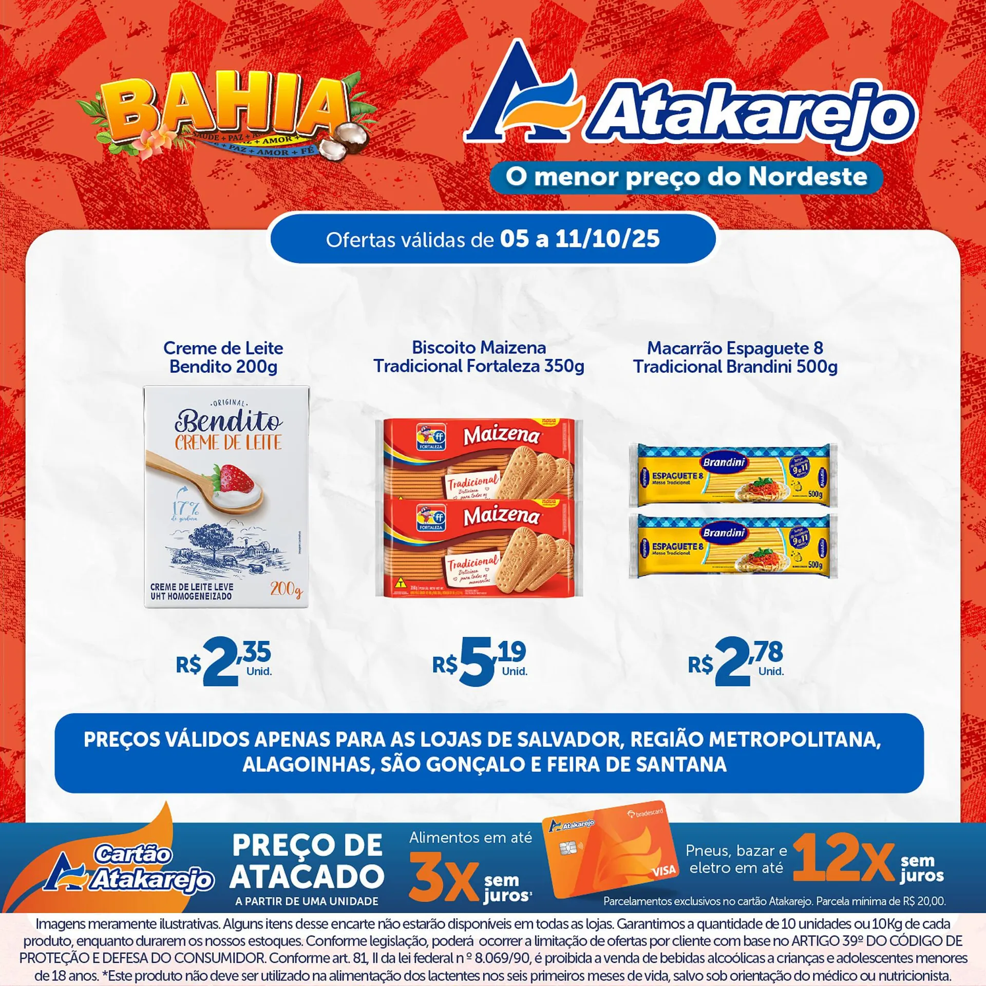 Encarte de Encarte Atakarejo 6 de outubro até 11 de outubro 2025 - Pagina 5