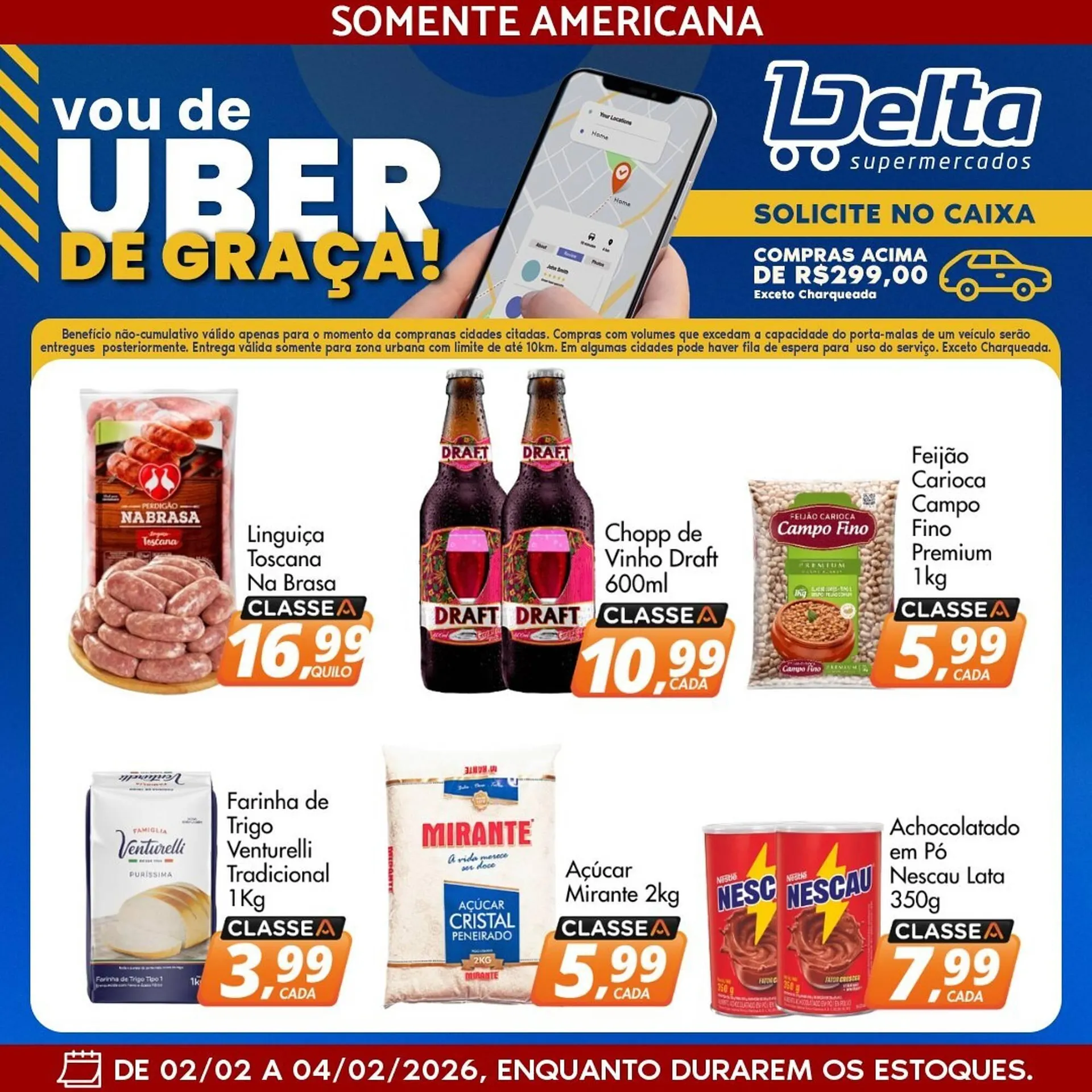 Encarte de Catálogo Delta Supermercados 2 de fevereiro até 4 de fevereiro 2026 - Pagina 4