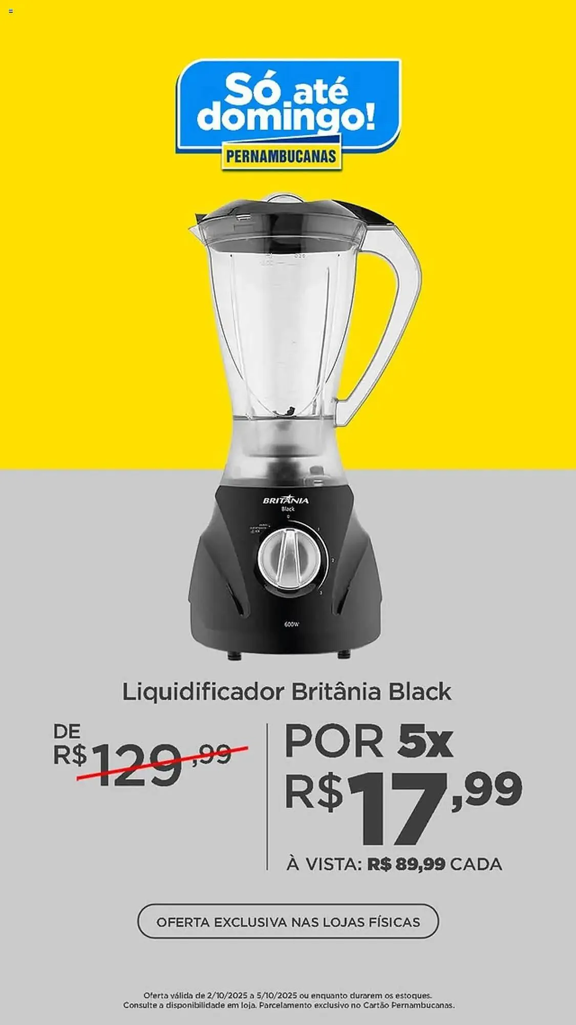 Encarte de Catálogo Pernambucanas 2 de outubro até 6 de outubro 2025 - Pagina 2