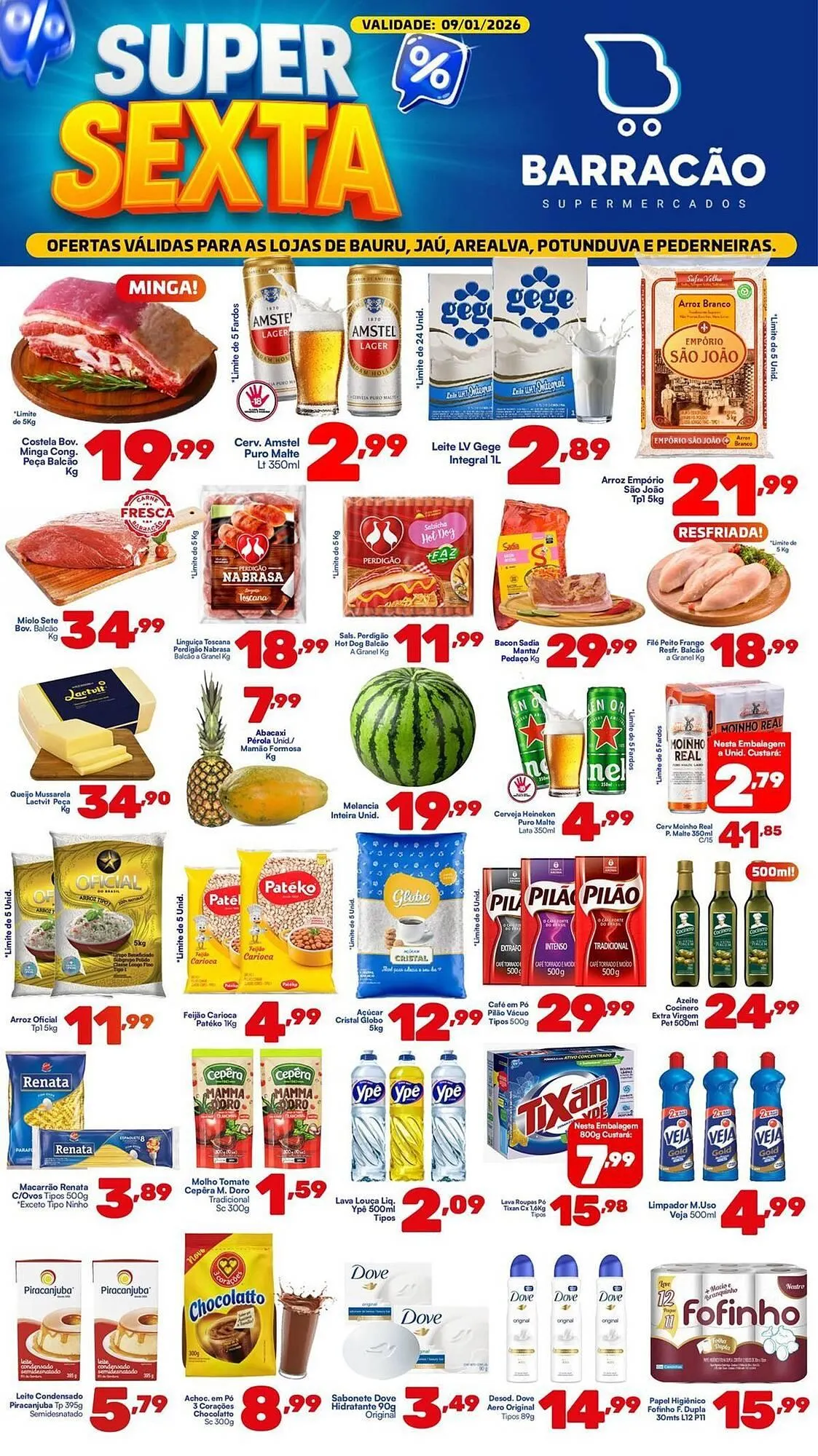 Encarte de Catálogo Barracão Supermercado 12 de janeiro até 12 de janeiro 2026 - Pagina 2
