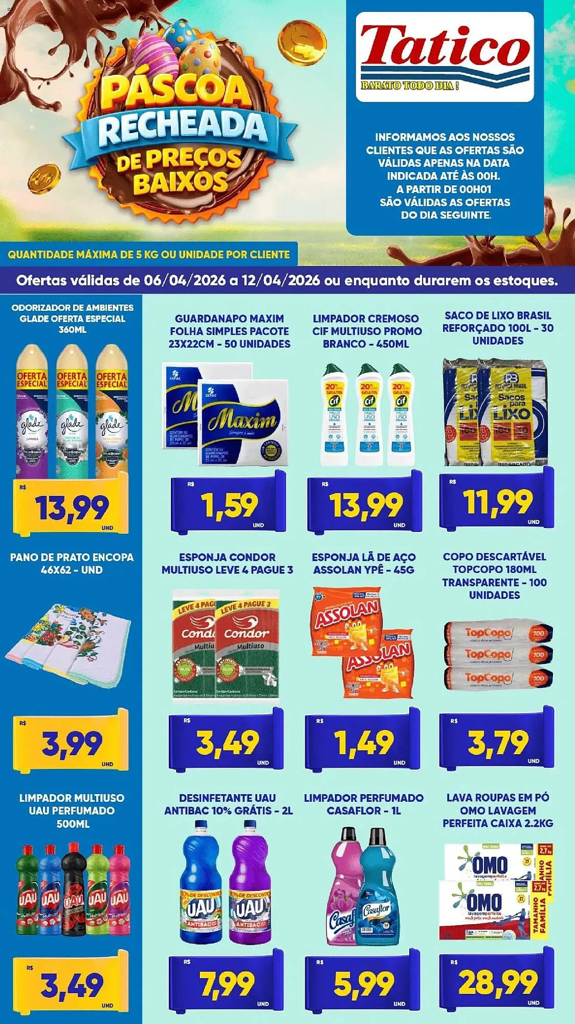 Encarte de Tabloide Tatico 6 de abril até 12 de abril 2026 - Pagina 8