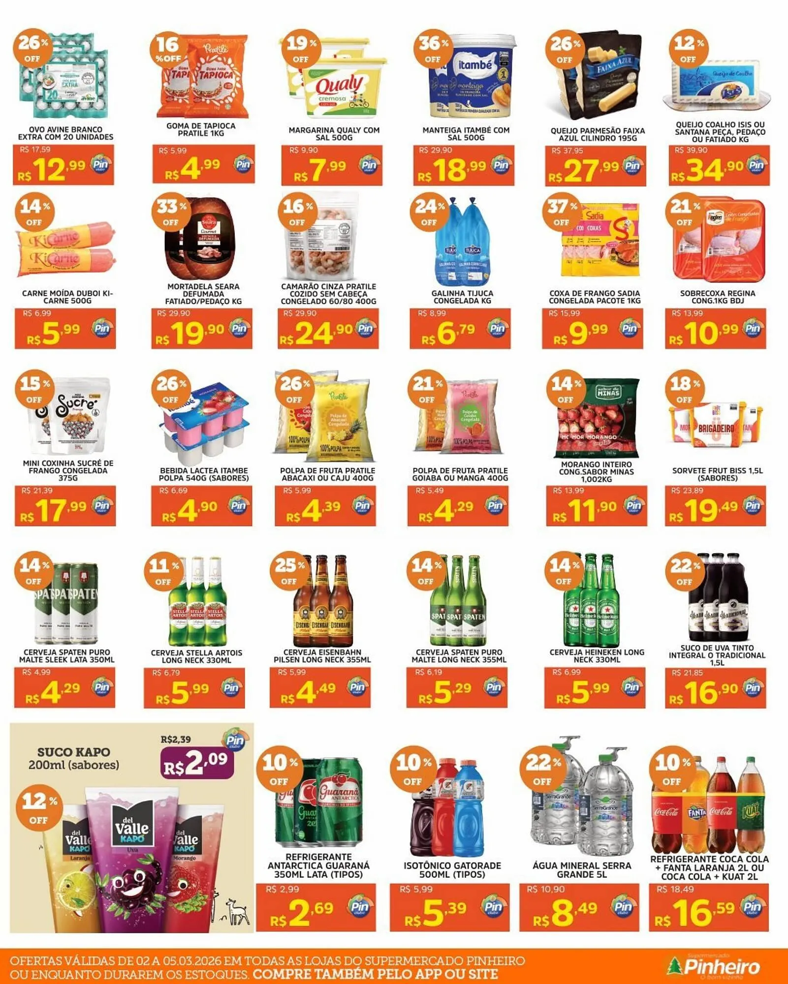 Encarte de Encarte Pinheiro Supermercado 2 de março até 5 de março 2026 - Pagina 4