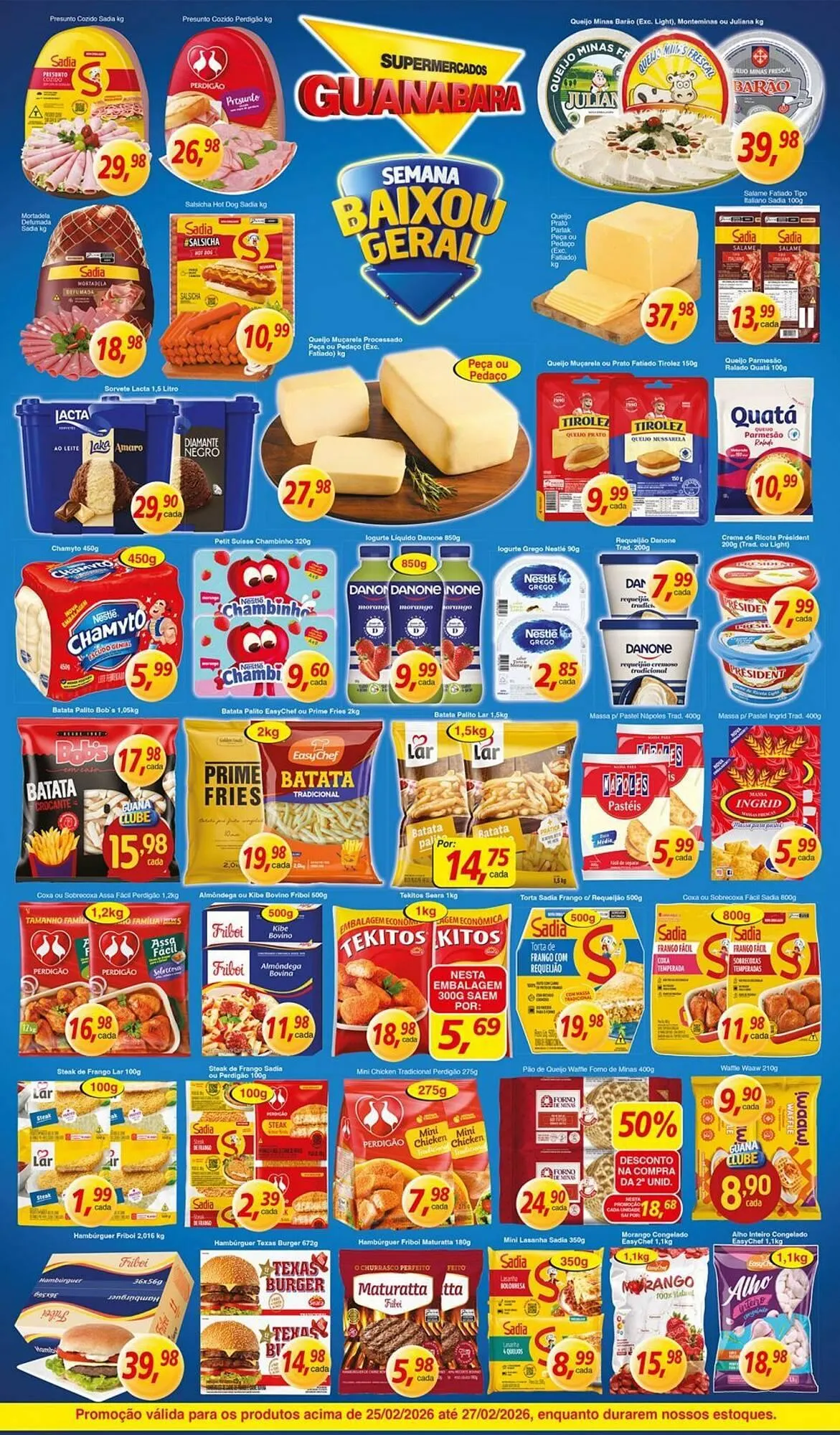 Encarte de Encarte Supermercados Guanabara 25 de fevereiro até 27 de fevereiro 2026 - Pagina 8